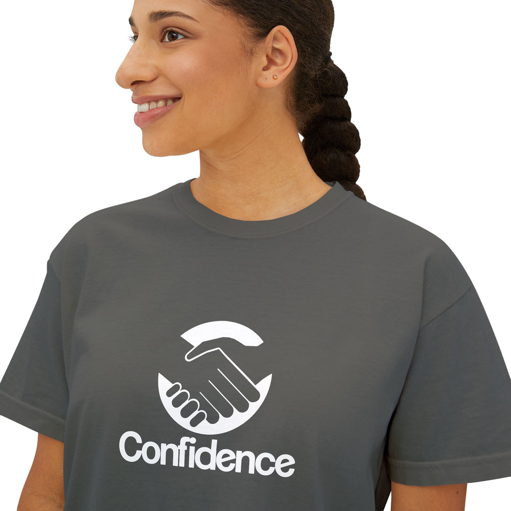 Confidence is free - Women's Boxy Tee V20