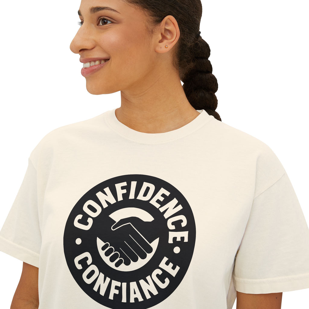Confidence is free - Women's Boxy Tee V20