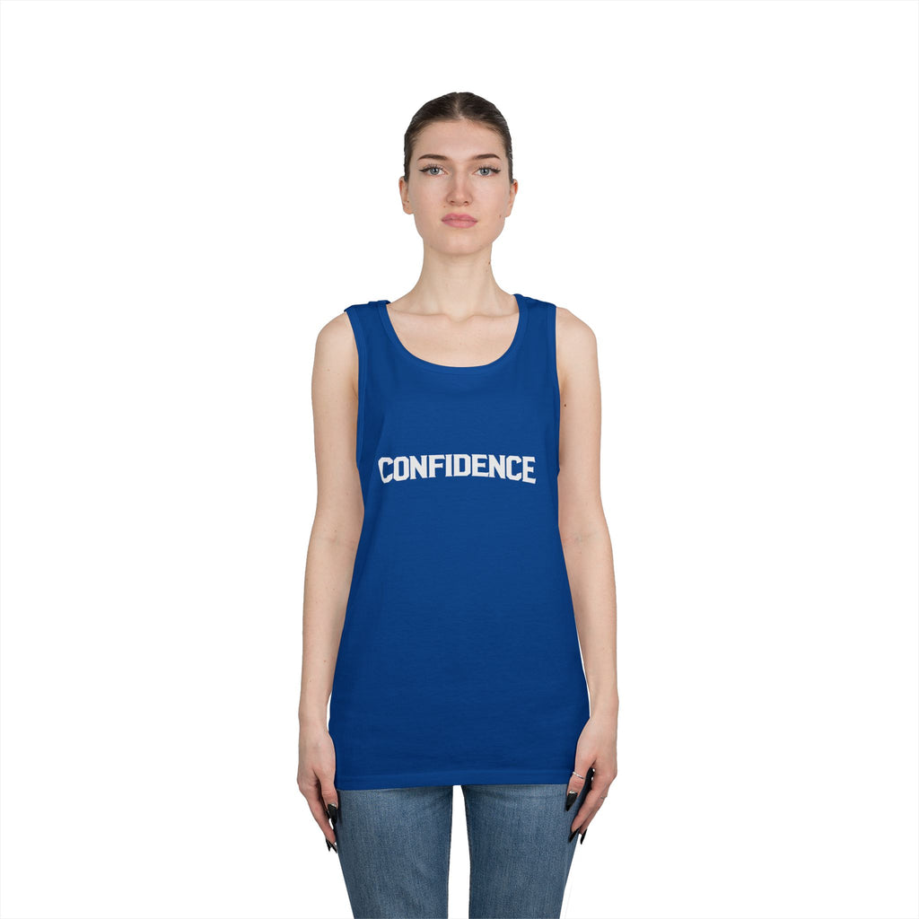 Confidence is Free – Unisex Heavy Cotton Tank Top