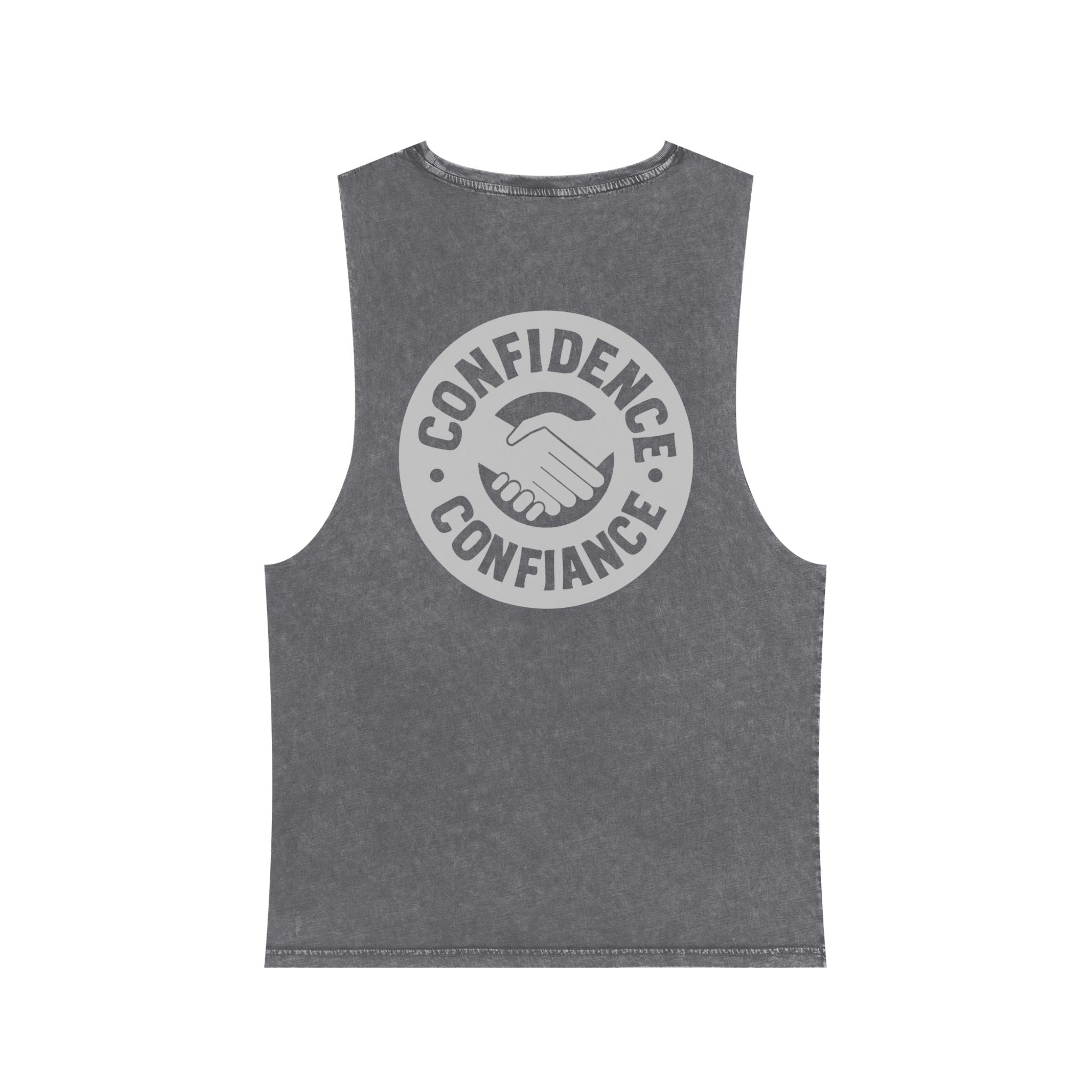 Confidence is Free - Stonewash Tank Top
