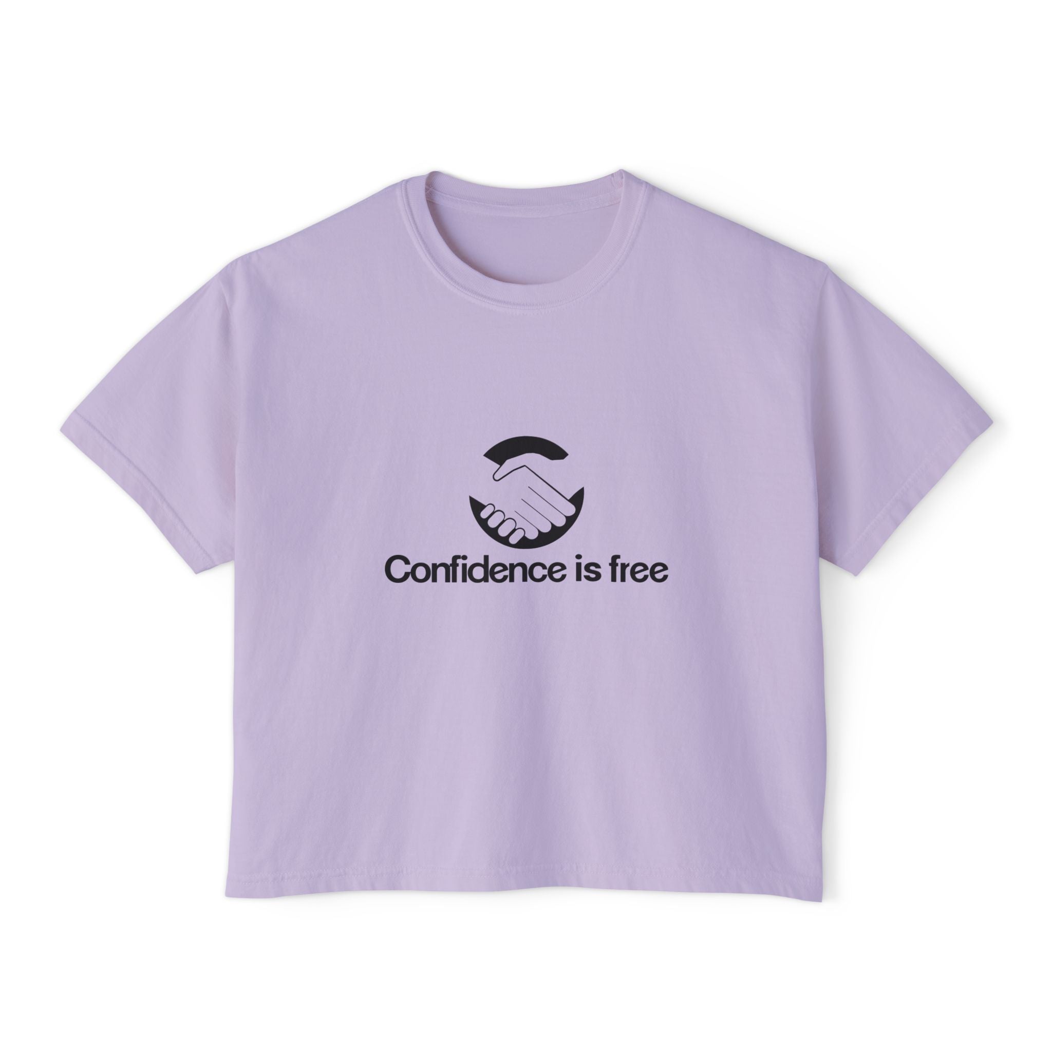 Confidence is free - Women's Boxy Tee V20