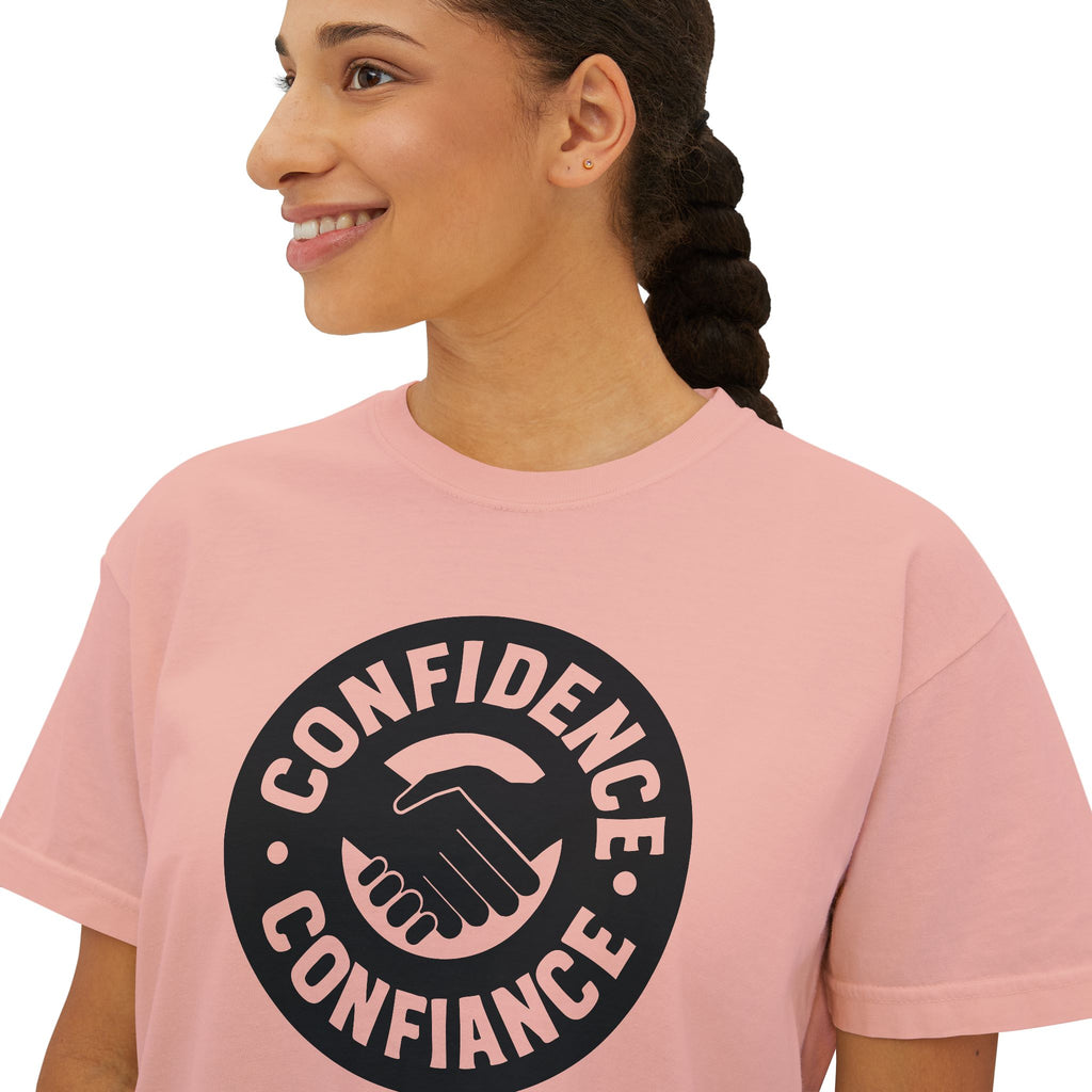 Confidence is free - Women's Boxy Tee V20