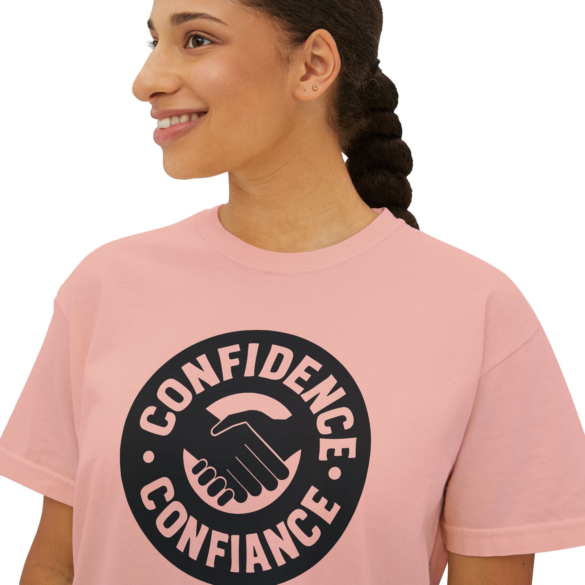 Confidence is free - Women's Boxy Tee V20