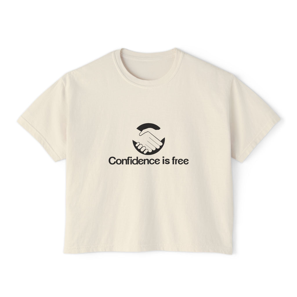 Confidence is free - Women's Boxy Tee V20
