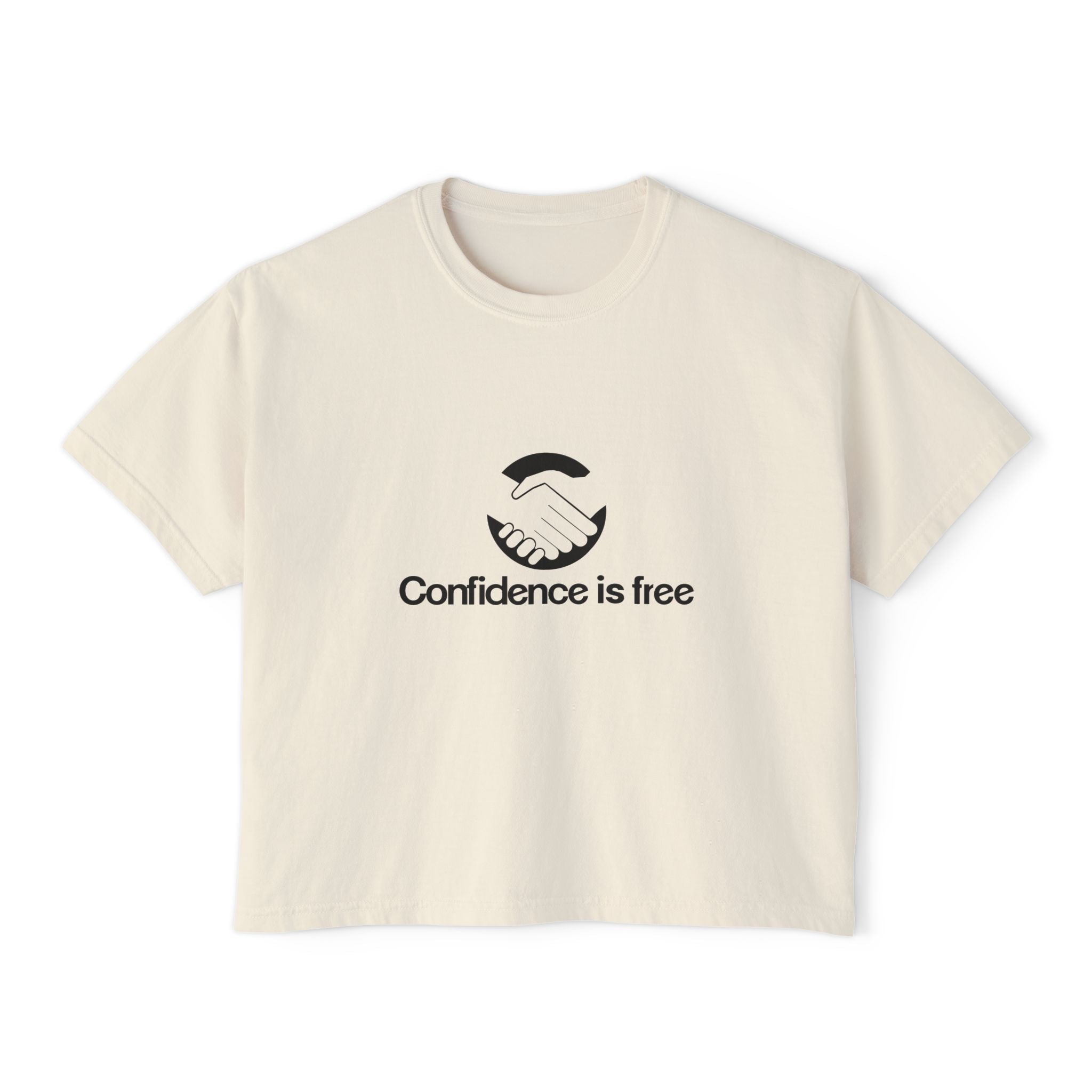 Confidence is free - Women's Boxy Tee V20