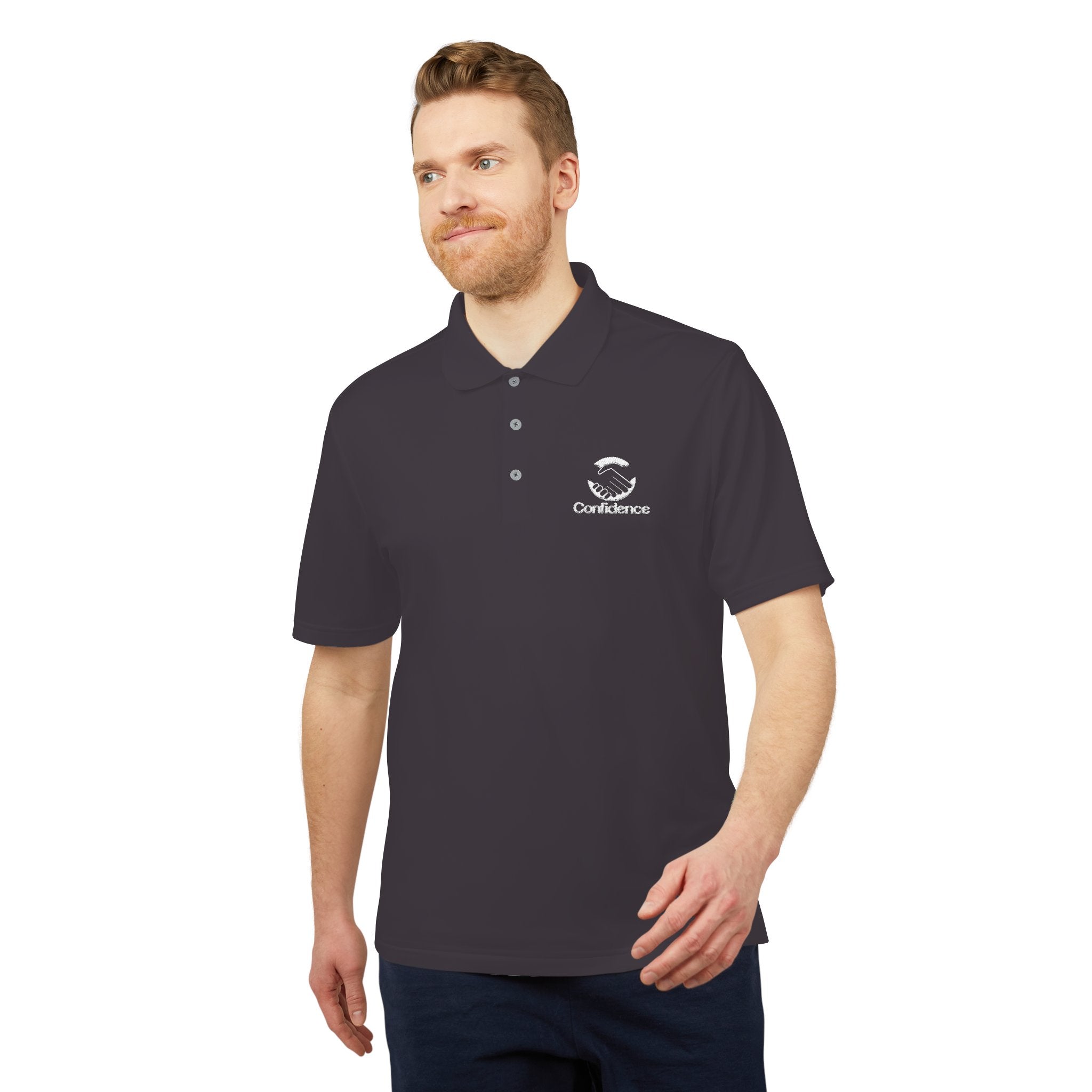 Confidence is Free x Adidas Performance Polo