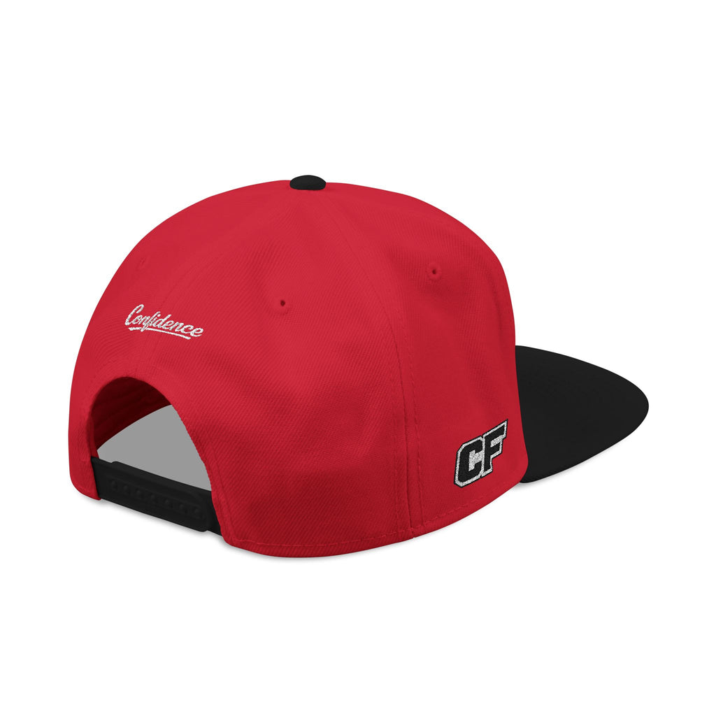 Confidence is Free – Snapback | RED x BLACK X3Y