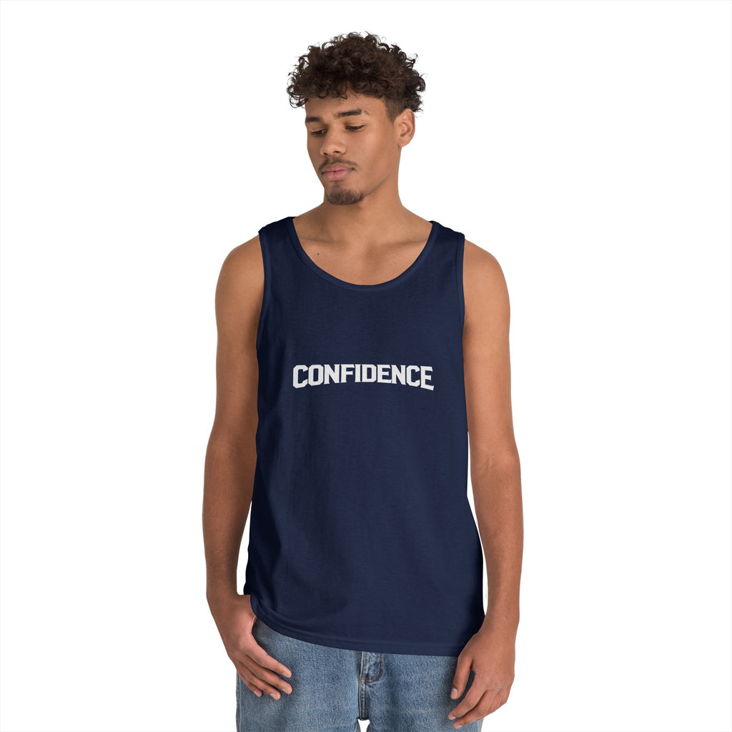 Confidence is Free – Unisex Heavy Cotton Tank Top