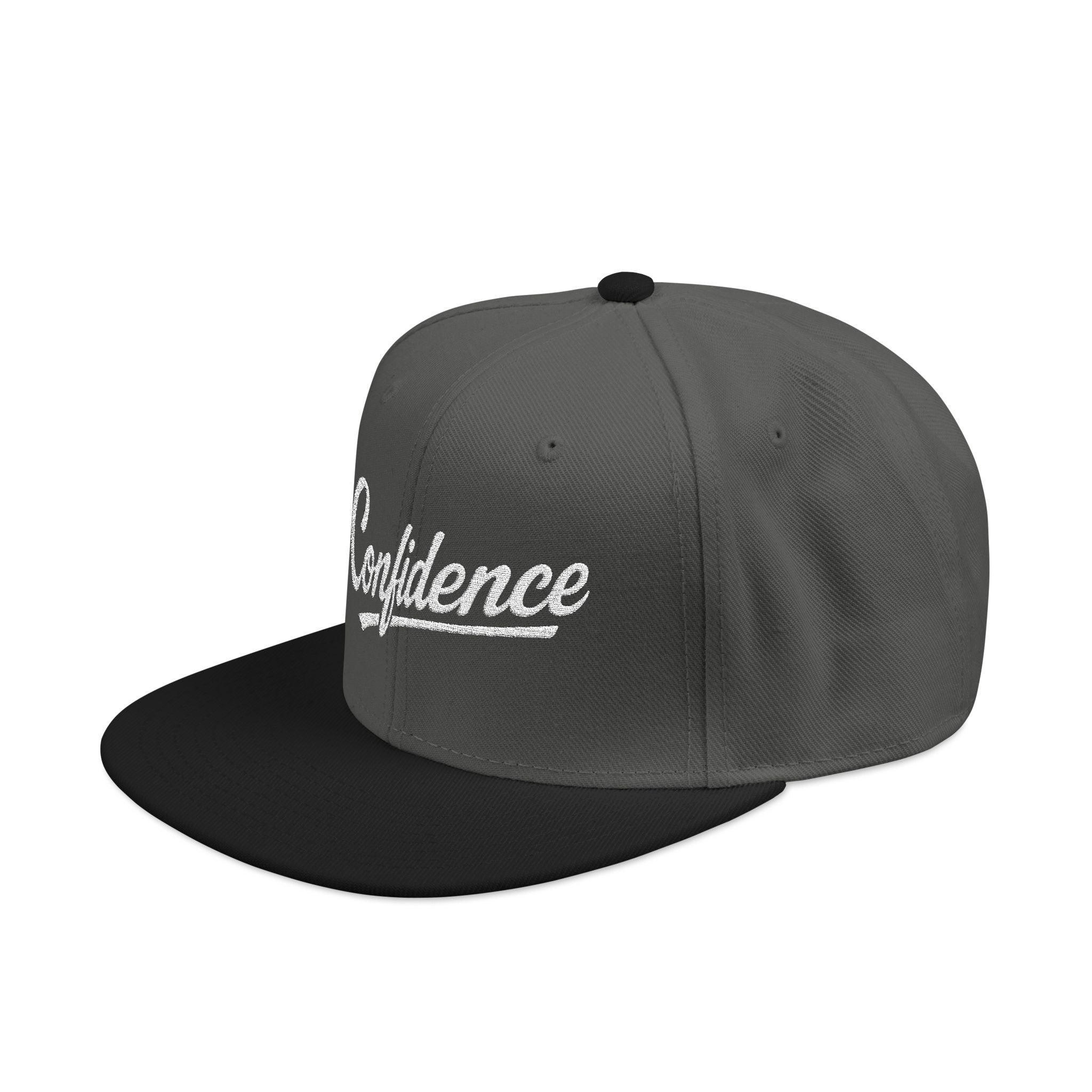 Confidence is Free – Snapback | BLCK x GRAY X4
