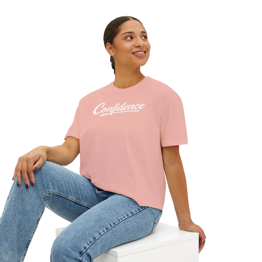 Confidence is free - Women's Boxy Tee V1