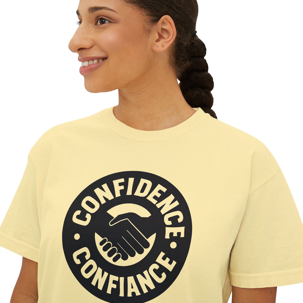 Confidence is free - Women's Boxy Tee V20