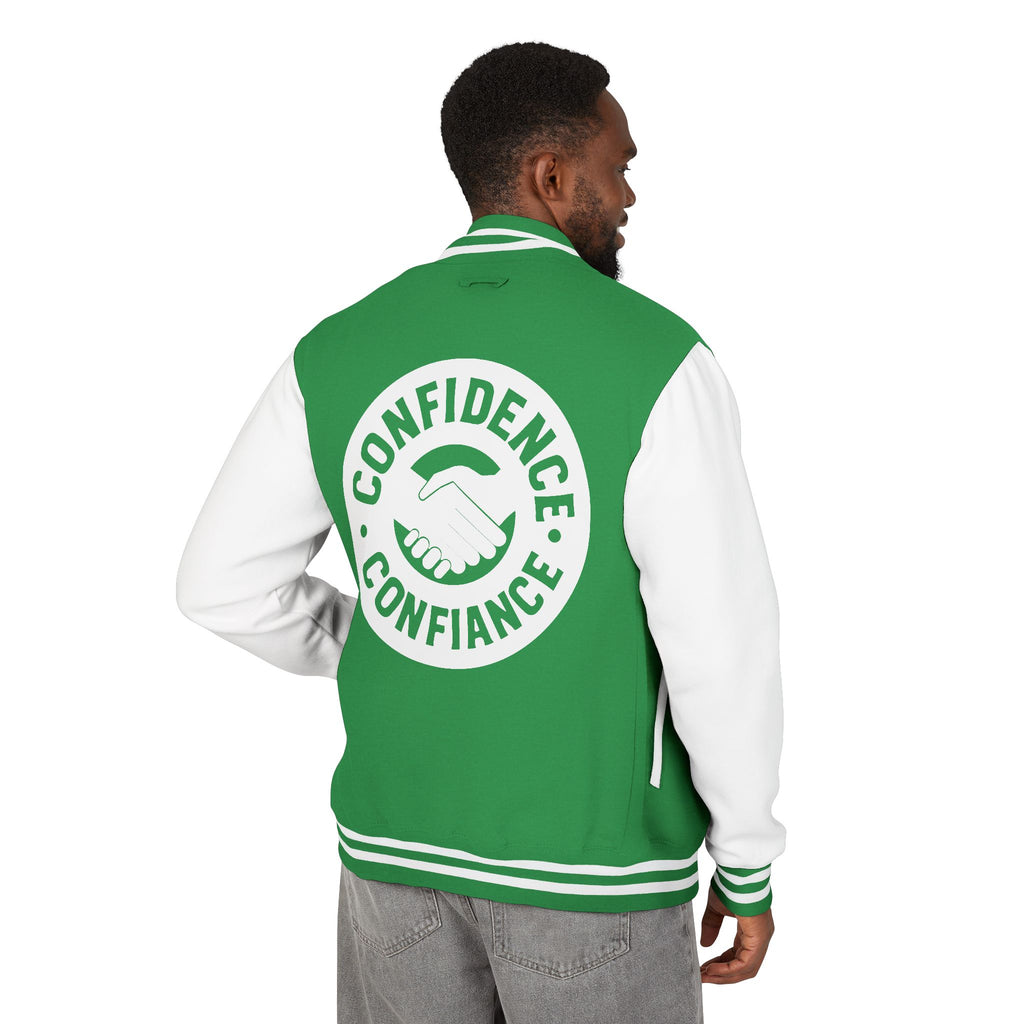 Confidence is Free – Letterman Jacket | Timeless Varsity Style V02
