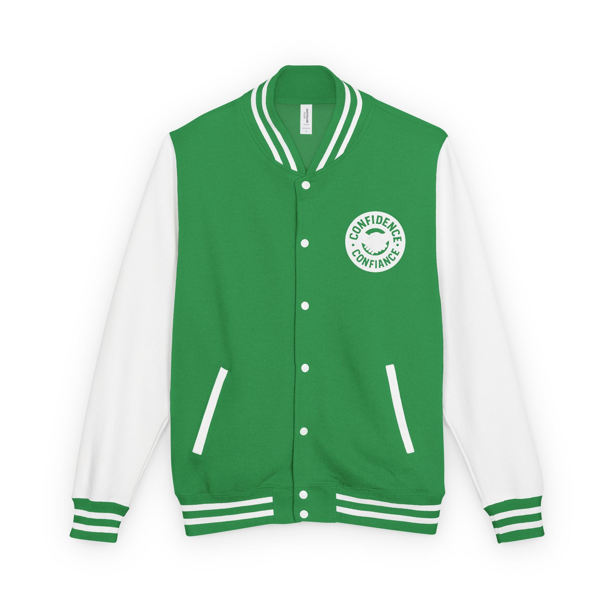 Confidence is Free – Letterman Jacket | Timeless Varsity Style V02