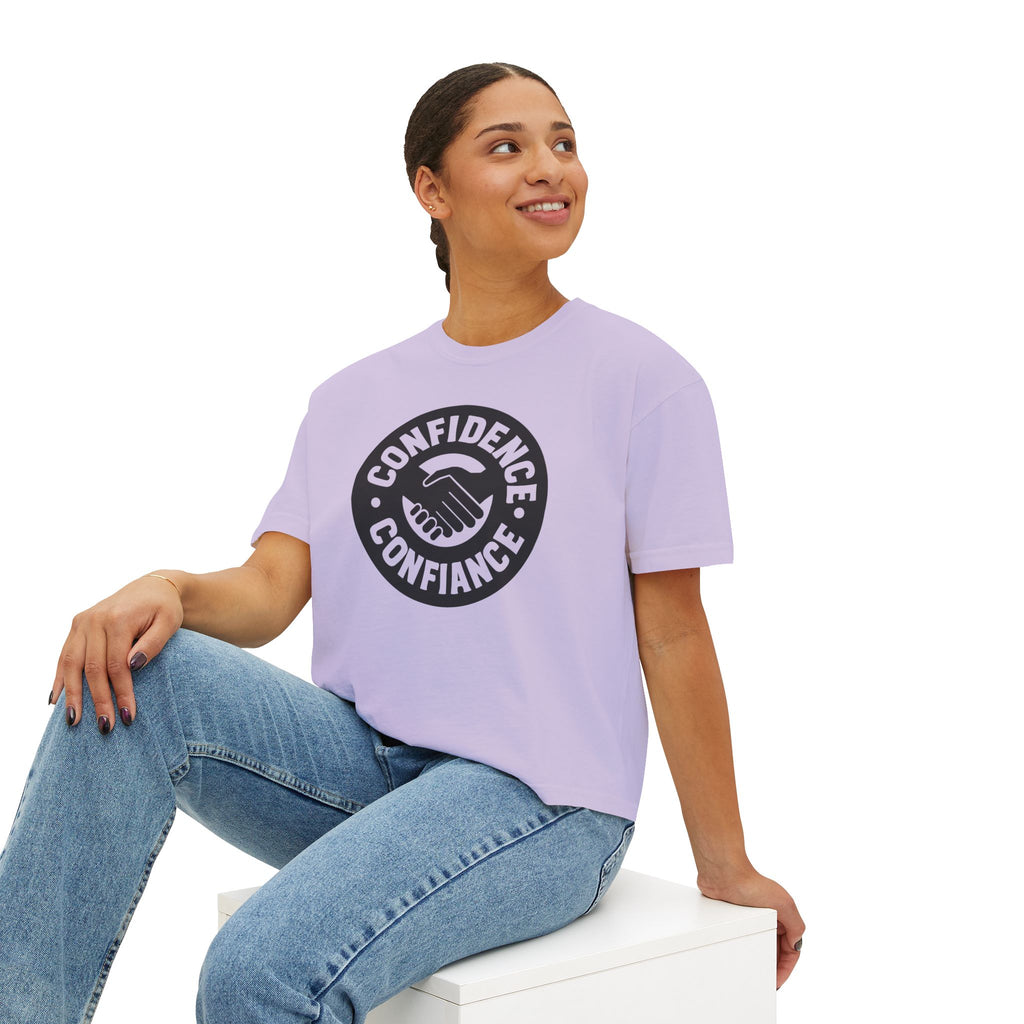 Confidence is free - Women's Boxy Tee V20