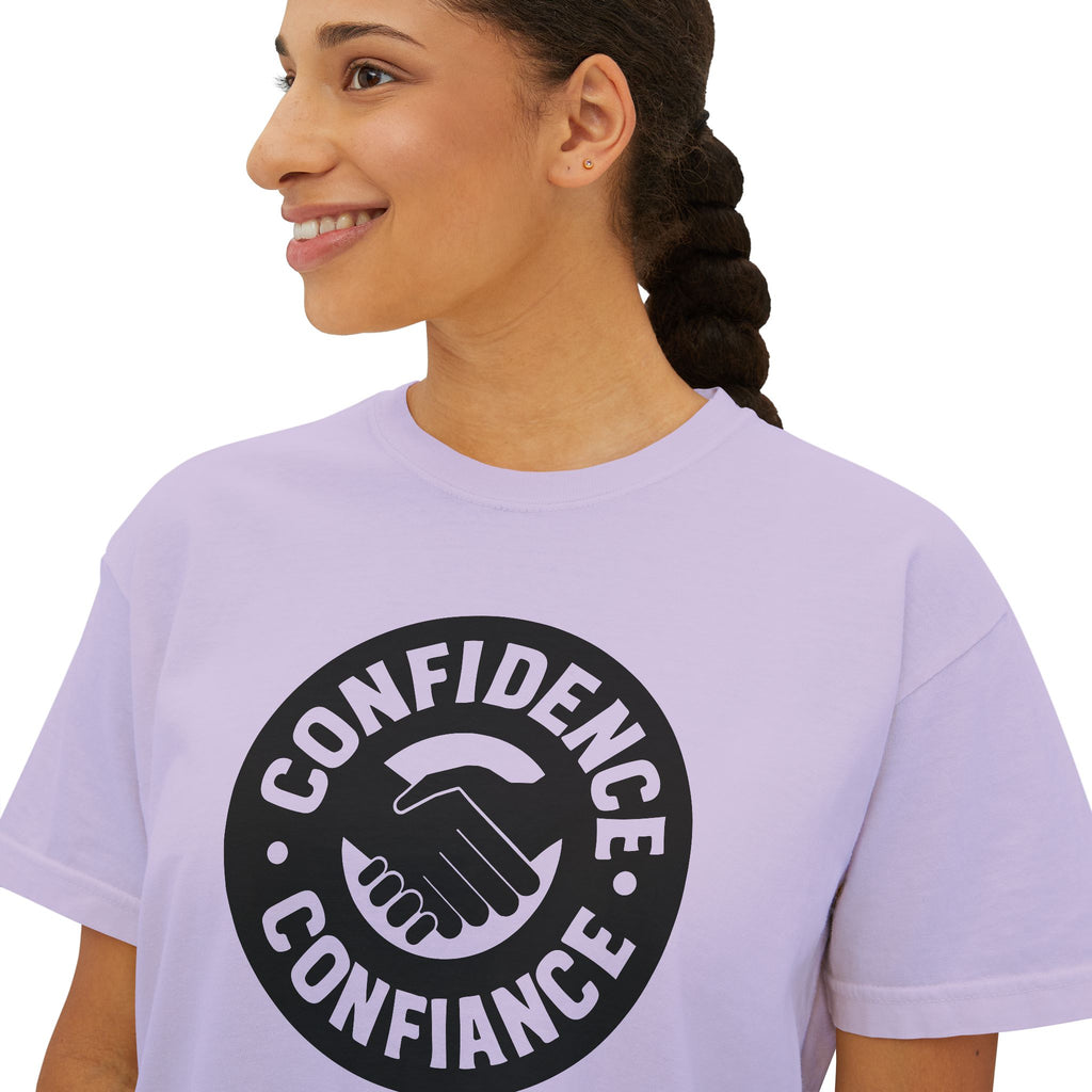 Confidence is free - Women's Boxy Tee V20