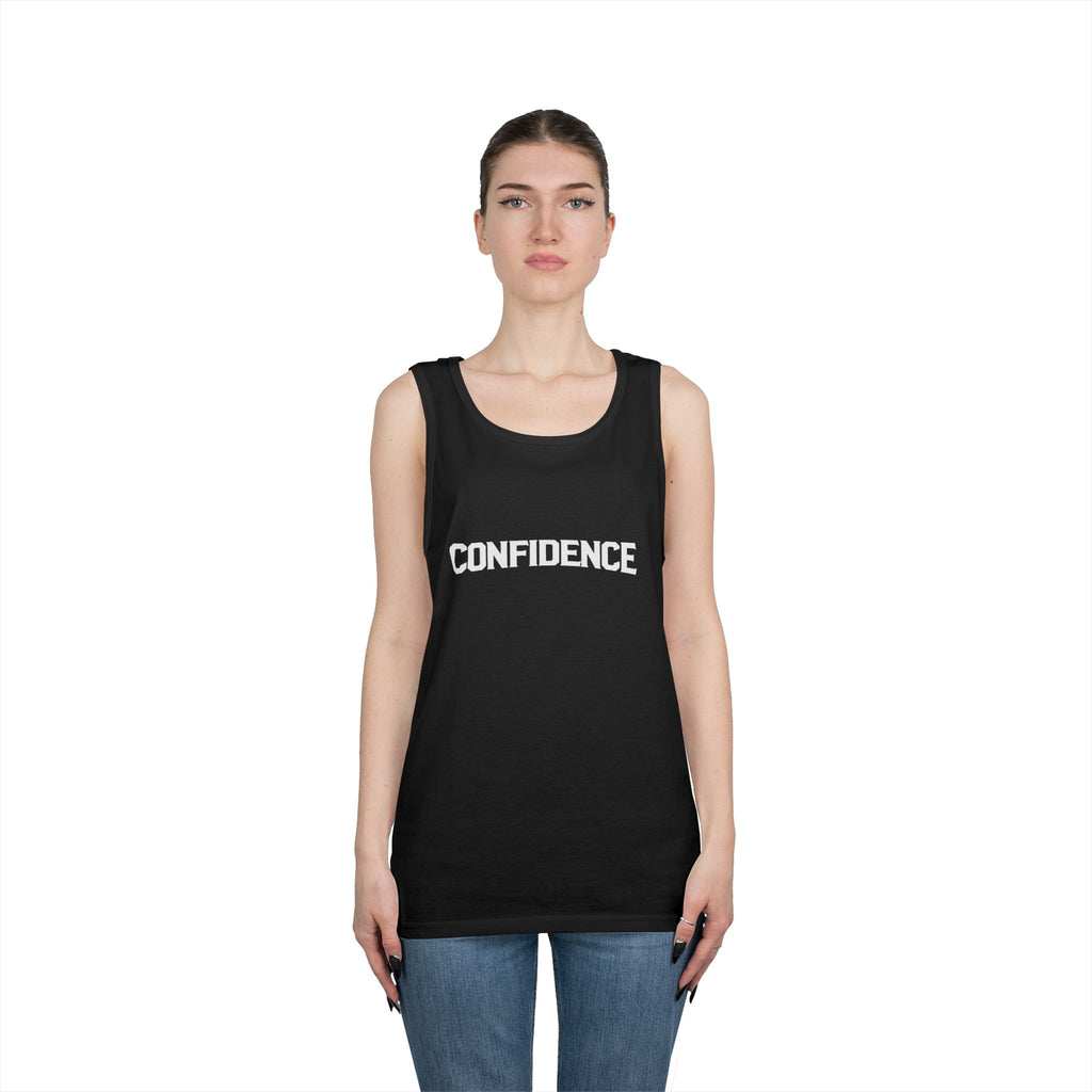 Confidence is Free – Unisex Heavy Cotton Tank Top