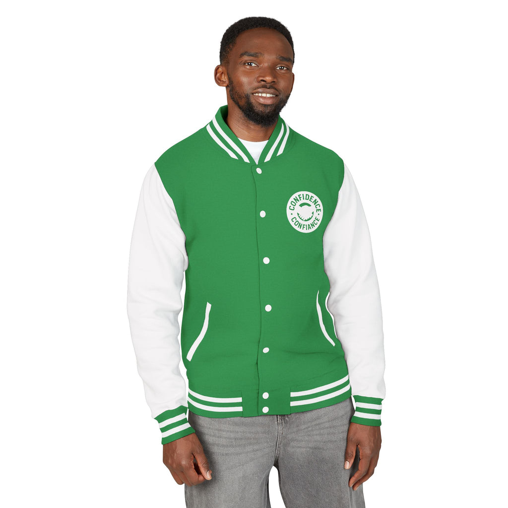Confidence is Free – Letterman Jacket | Timeless Varsity Style V02