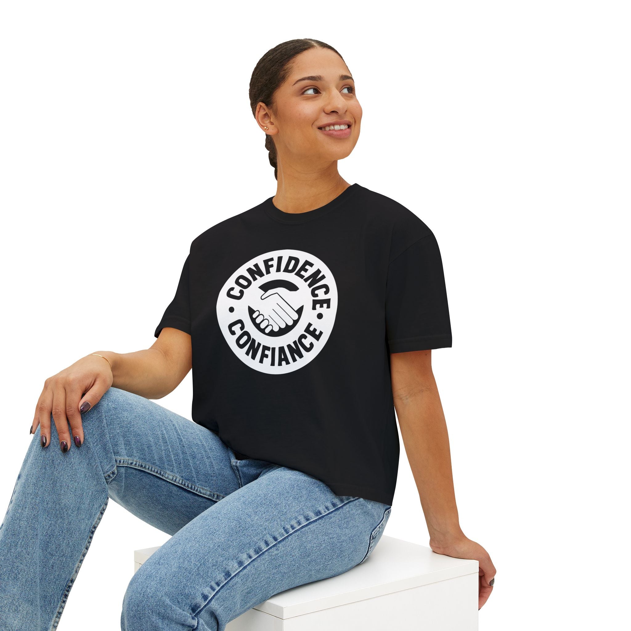 Confidence is free - Women's Boxy Tee V20