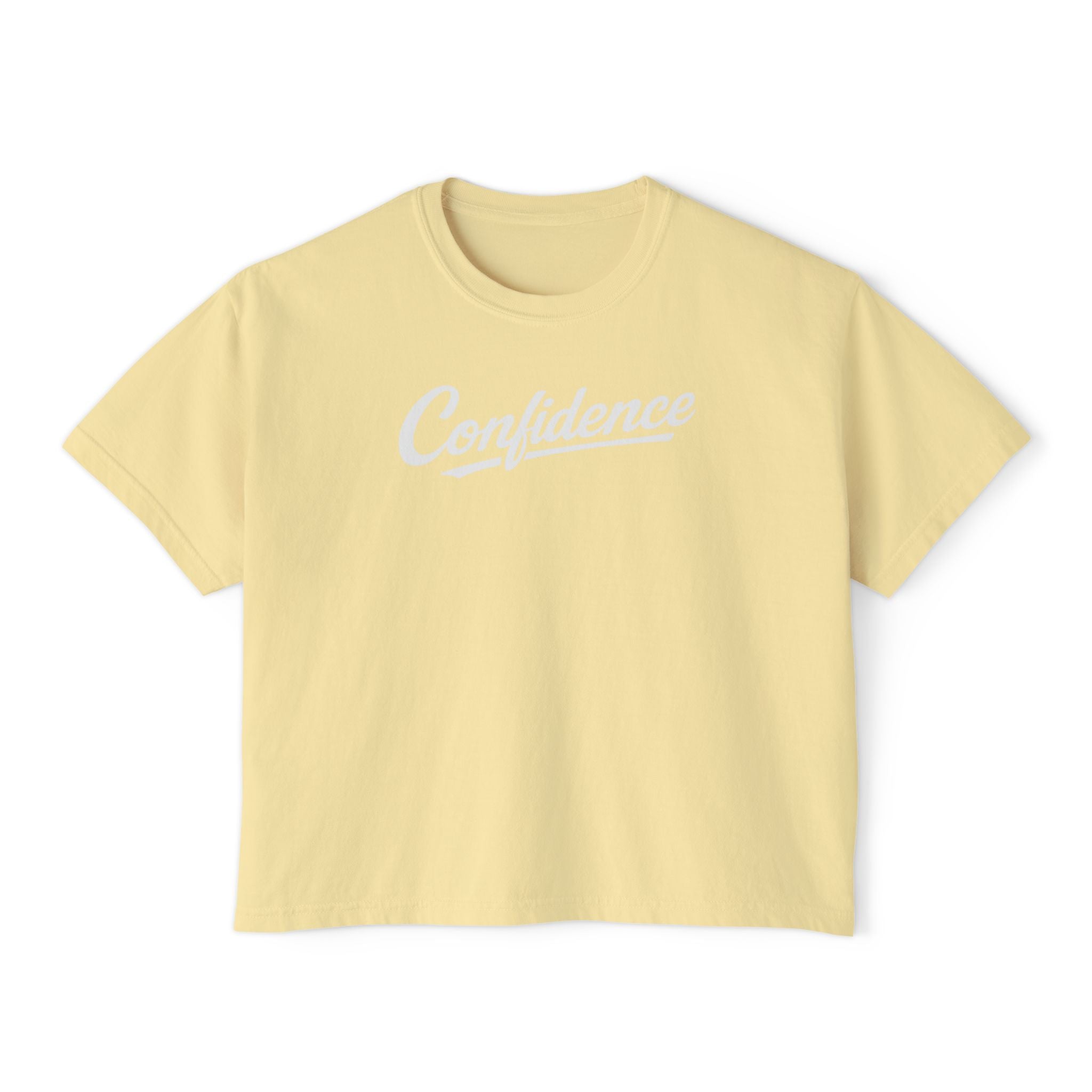 Confidence is free - Women's Boxy Tee V1