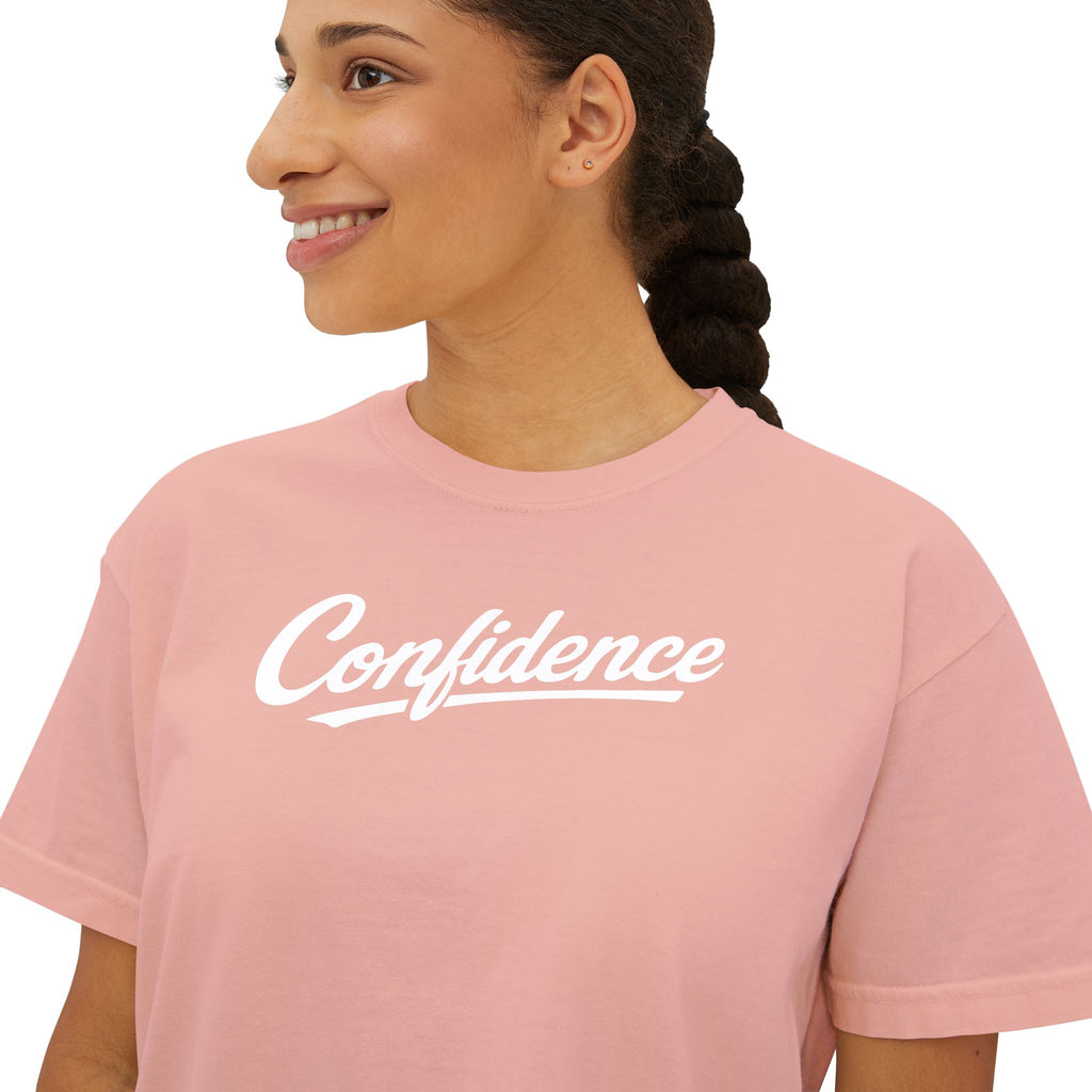 Confidence is free - Women's Boxy Tee V1