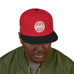 Confidence is Free – Snapback | RED x BLACK X4