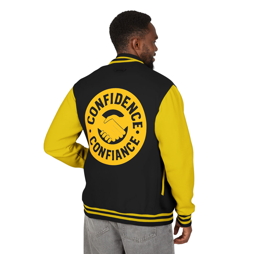 Confidence is Free – Letterman Jacket | Timeless Varsity Style V02