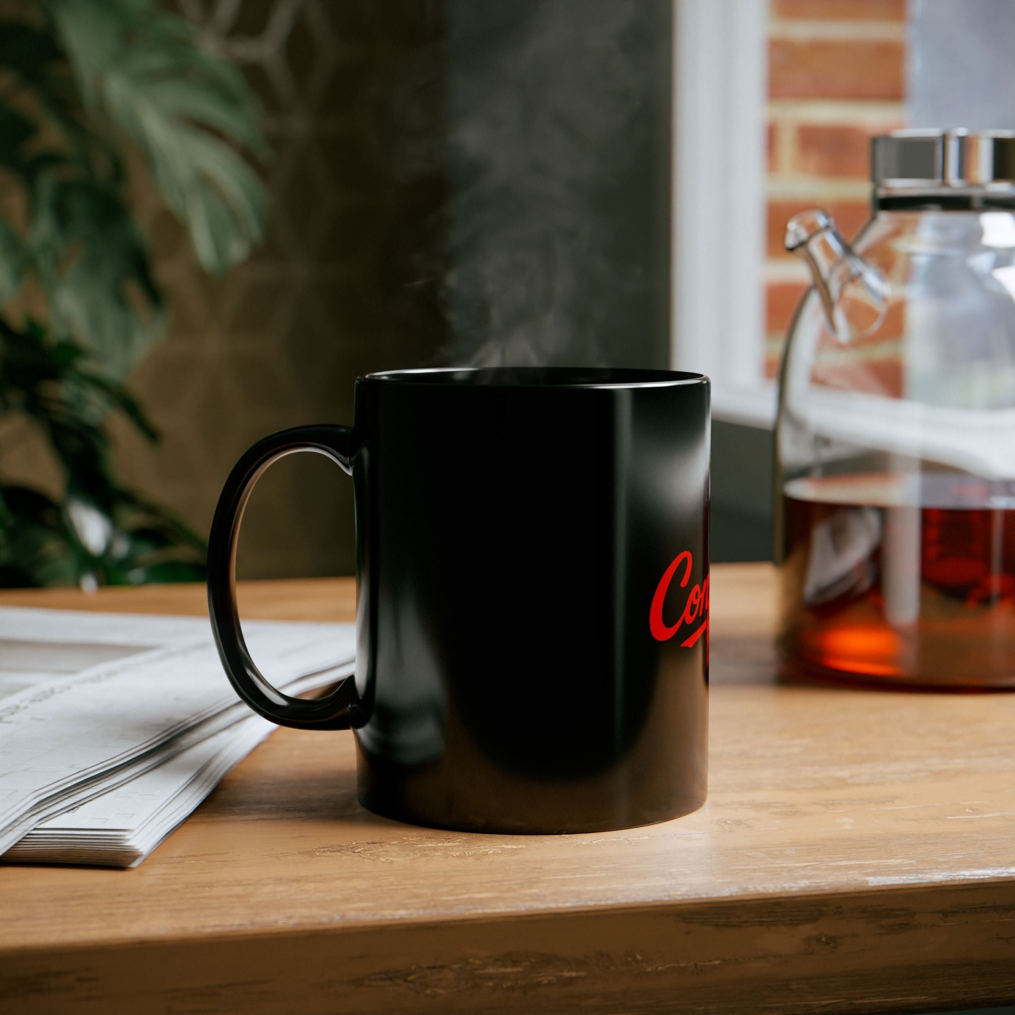 Confidence is free -  Black Mug