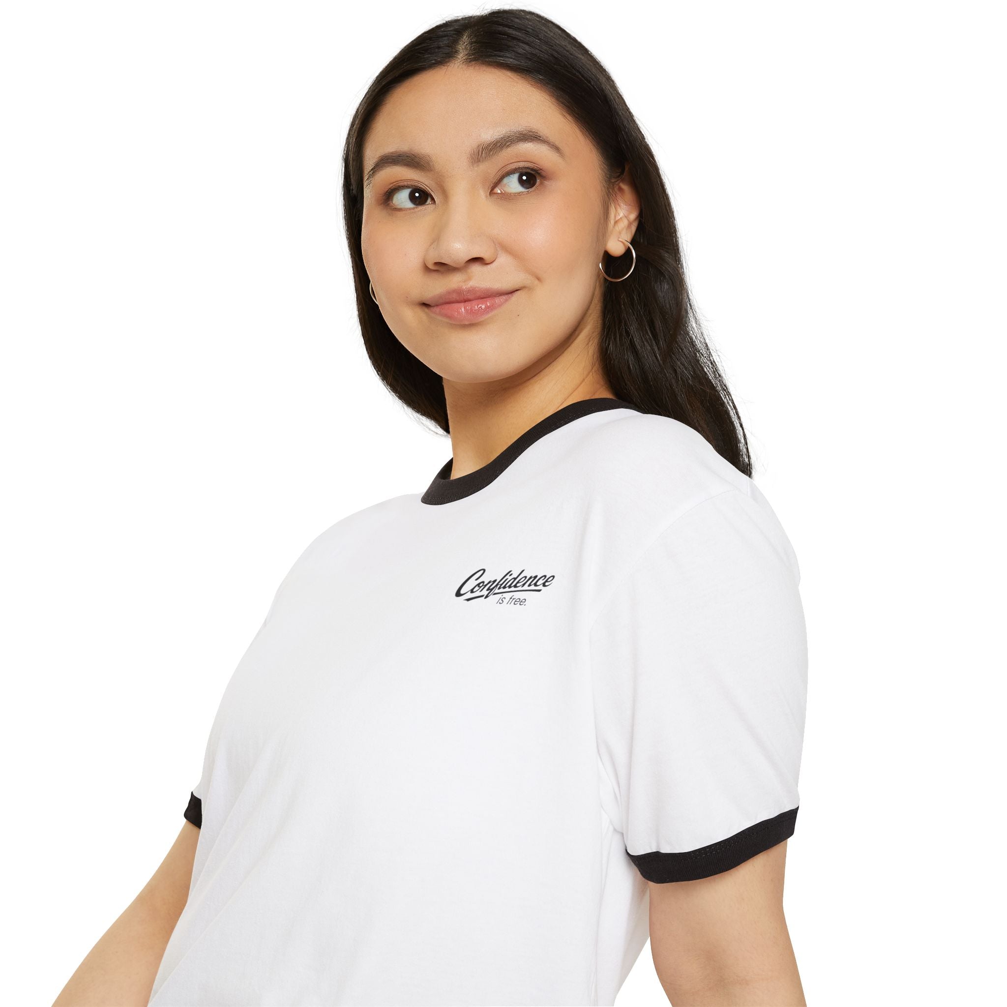 Copy of Confidence is Free -  Ringer T-Shirt V09X