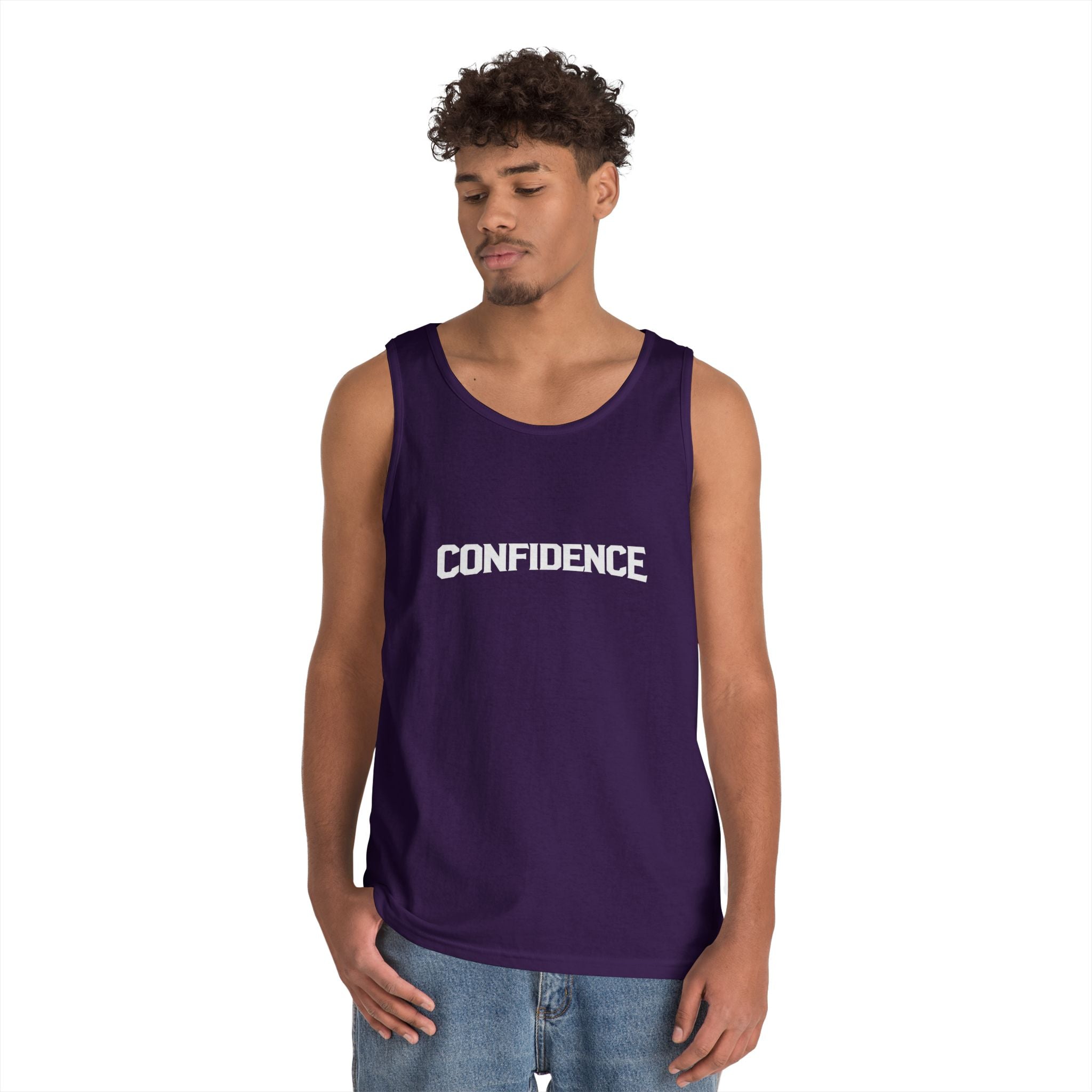 Confidence is Free – Unisex Heavy Cotton Tank Top