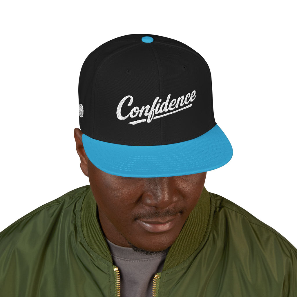 Confidence is Free – Snapback | BLUE x BLCK  X4