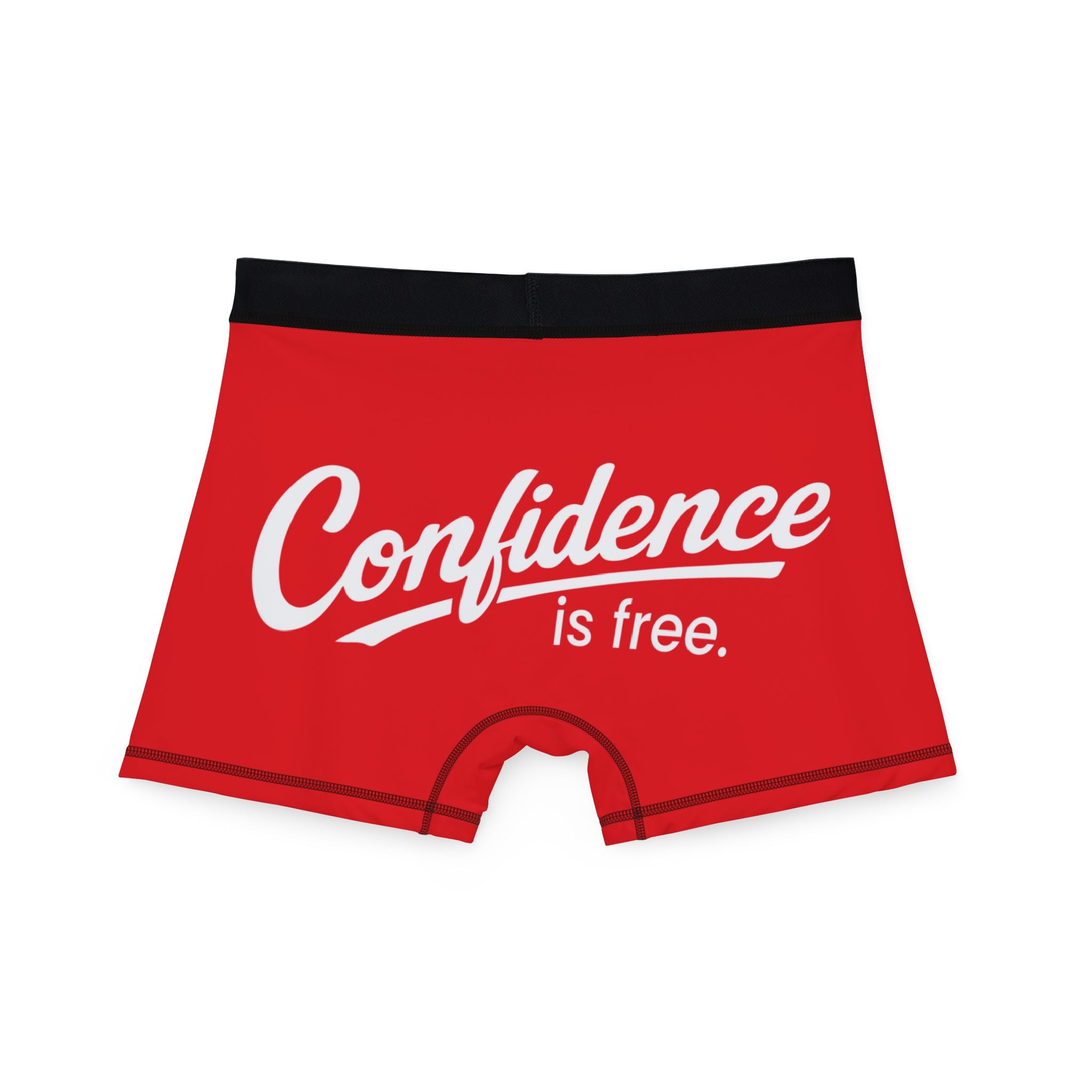 Confidence is Free -  Men's Boxers Red V2