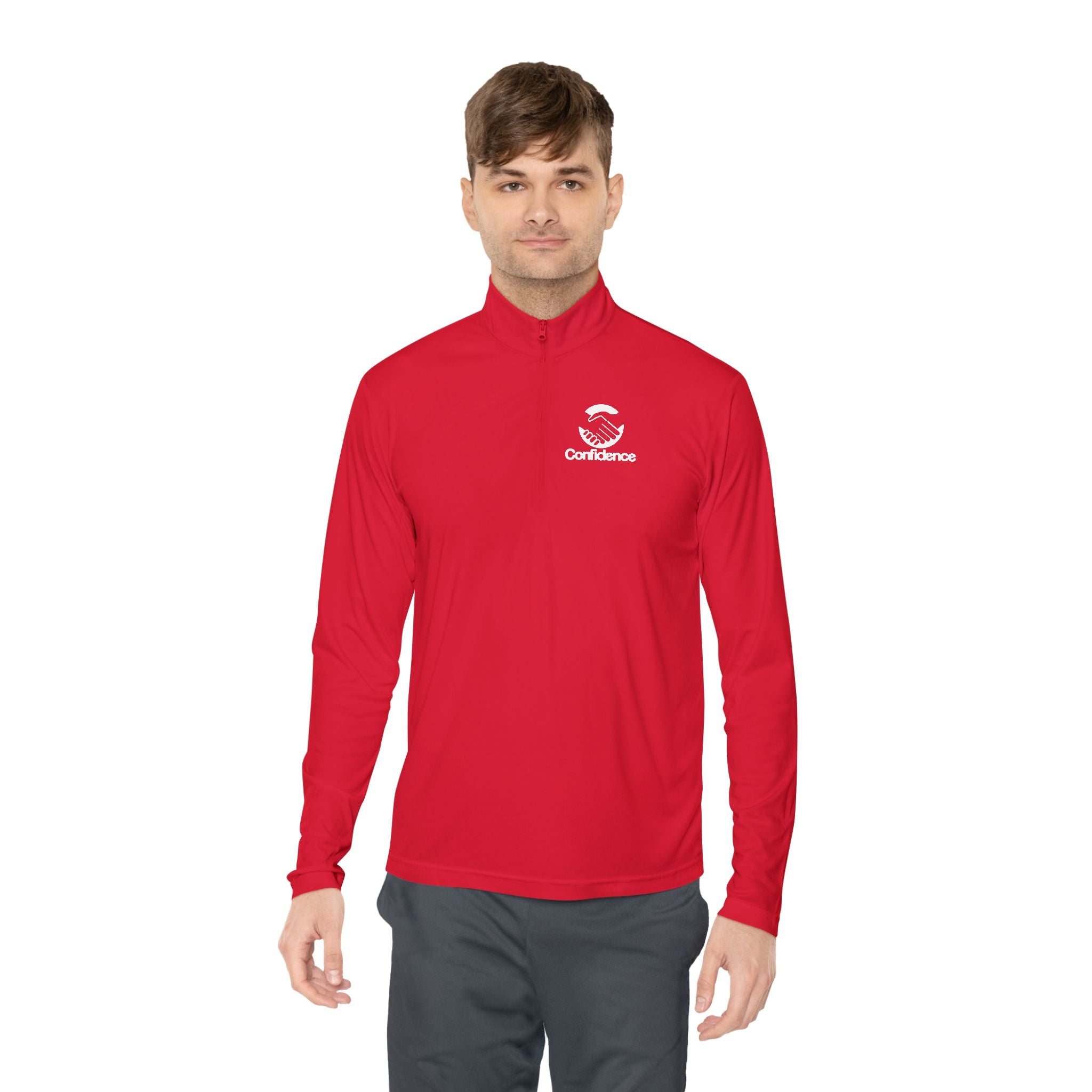 Confidence is Free x Quarter-Zip Pullover
