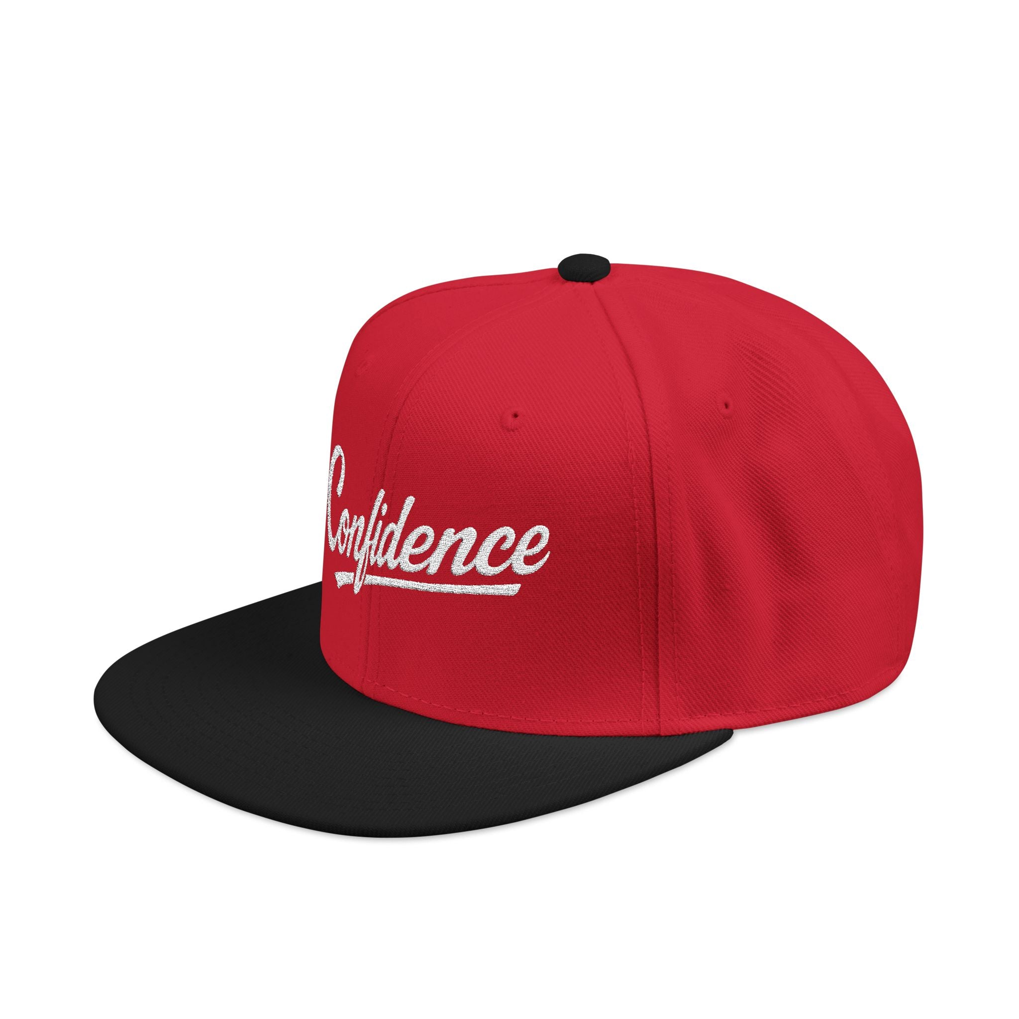 Confidence is Free – Snapback | RD x BLCK x WHITE X4