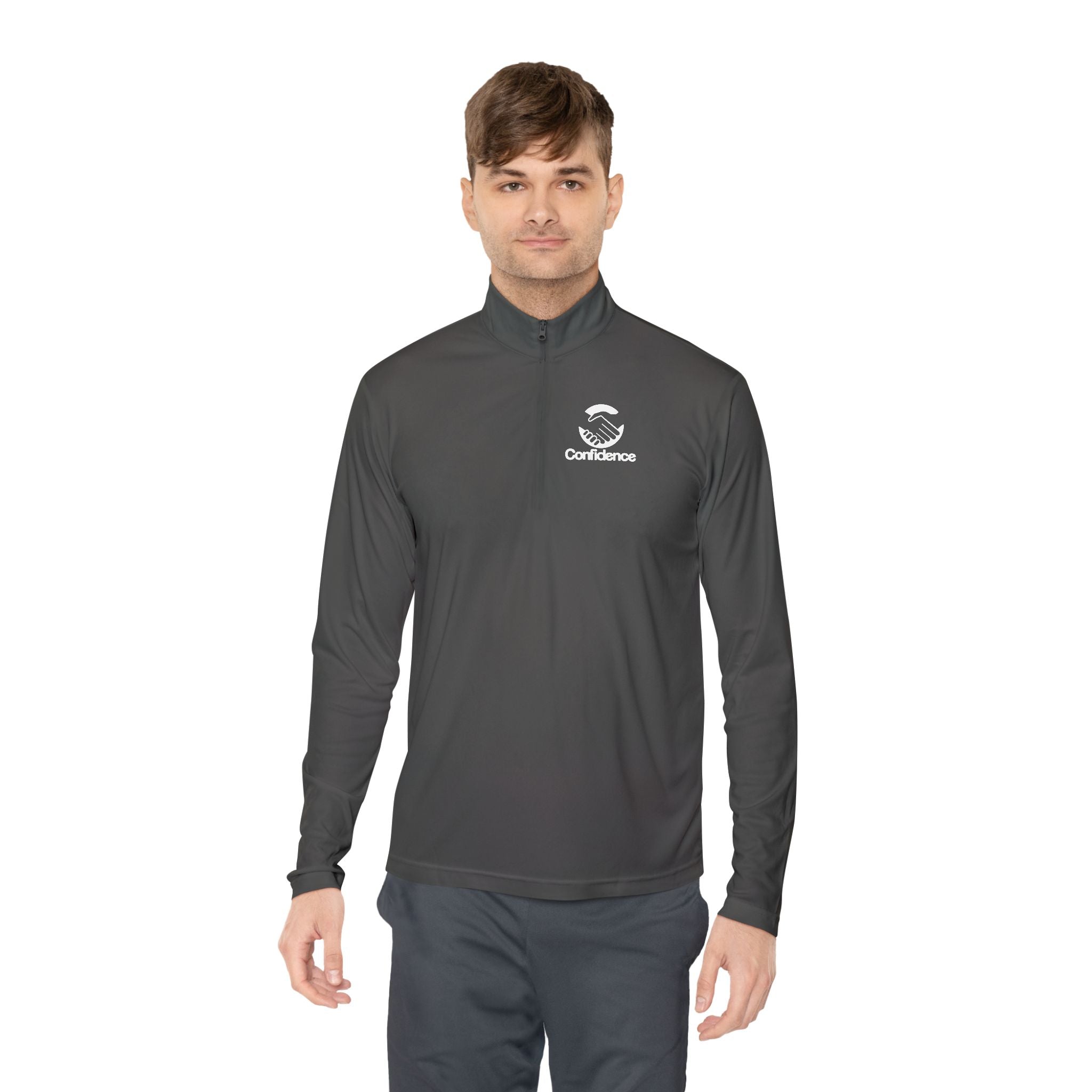 Confidence is Free x Quarter-Zip Pullover