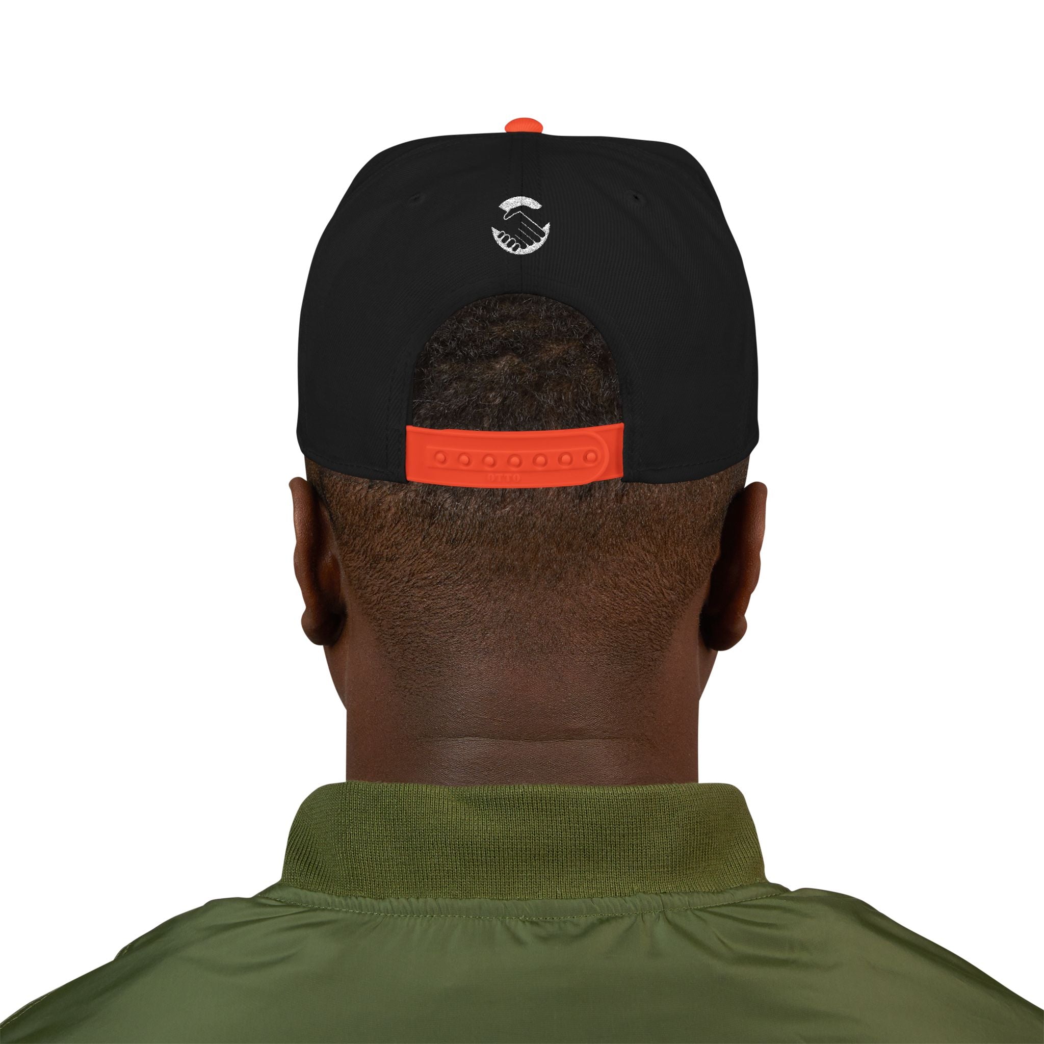Confidence is Free – Snapback | ORANGE x BLCK  X4