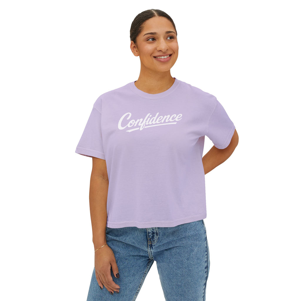 Confidence is free - Women's Boxy Tee V1