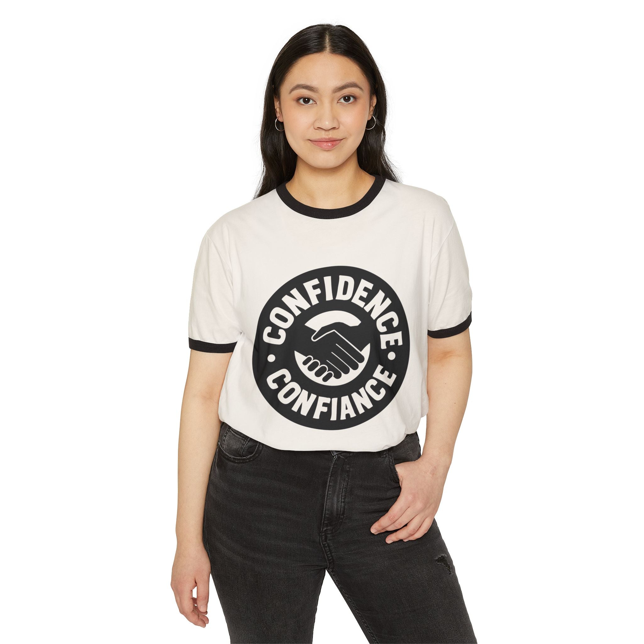 Confidence Ringer T-Shirt | Ringer T-Shirt