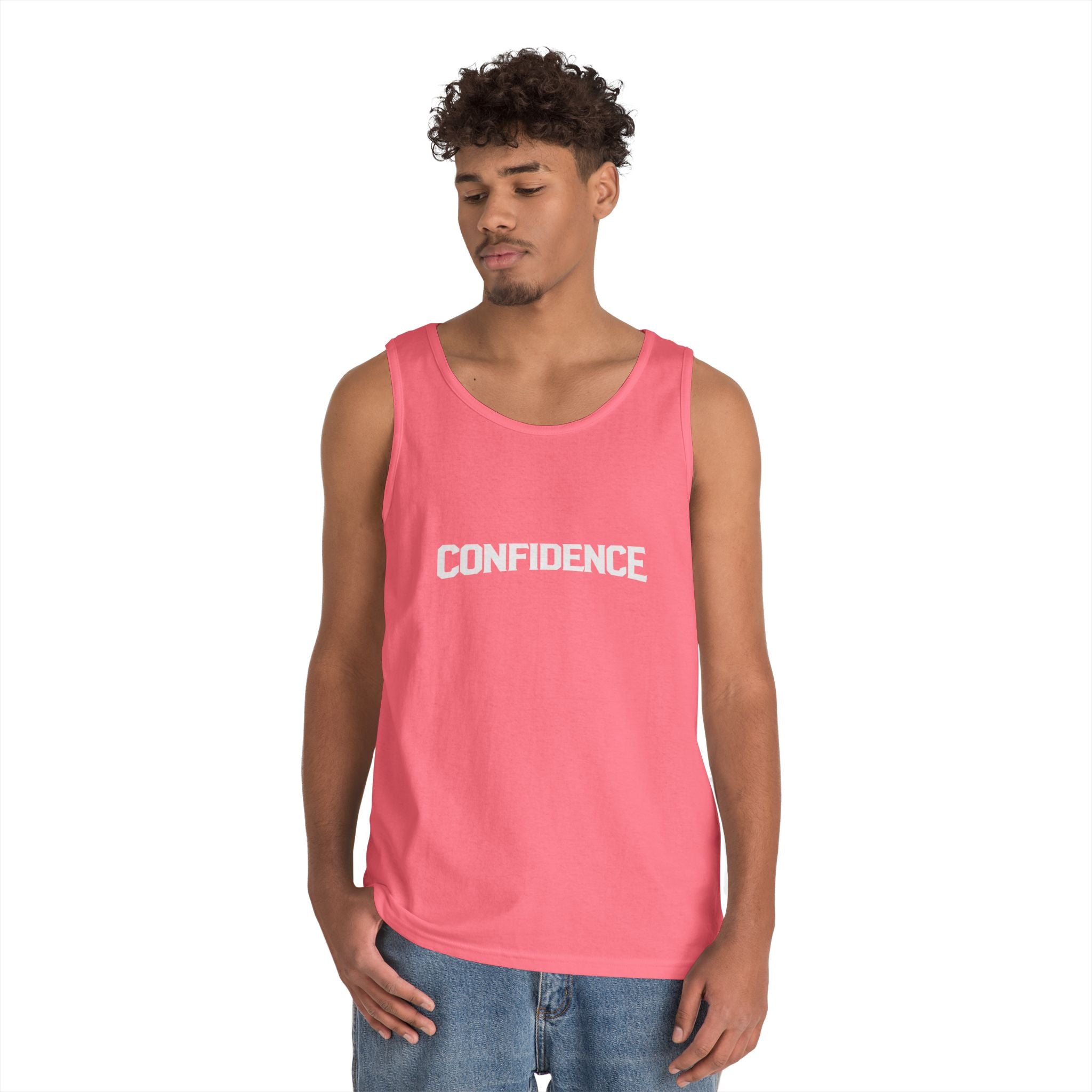Confidence is Free – Unisex Heavy Cotton Tank Top