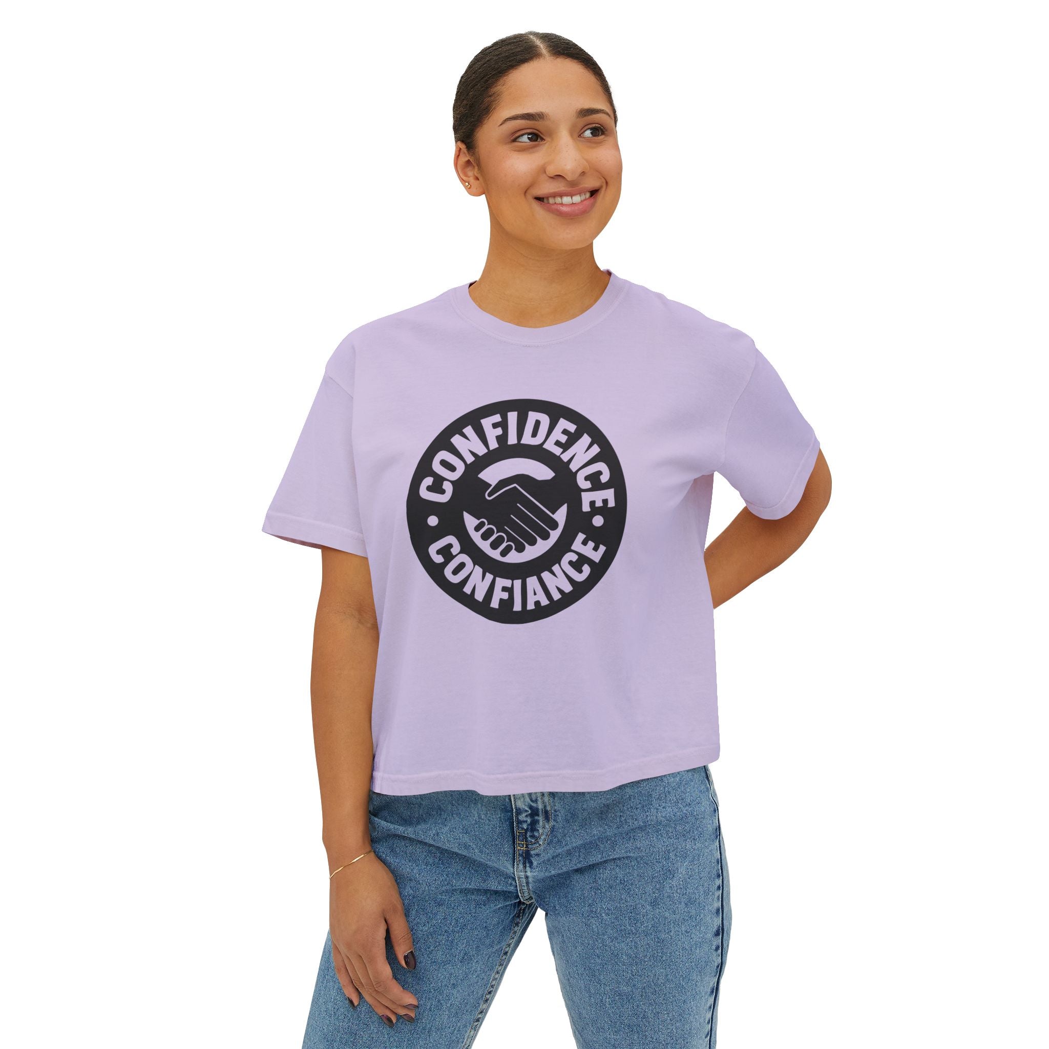 Confidence is free - Women's Boxy Tee V20