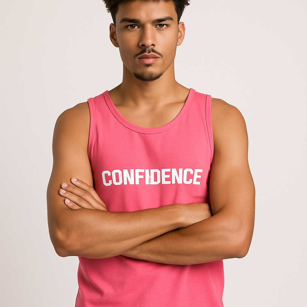 Confidence is Free – Unisex Heavy Cotton Tank Top