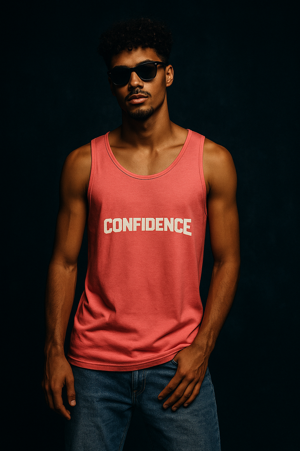 Confidence is Free – Unisex Heavy Cotton Tank Top
