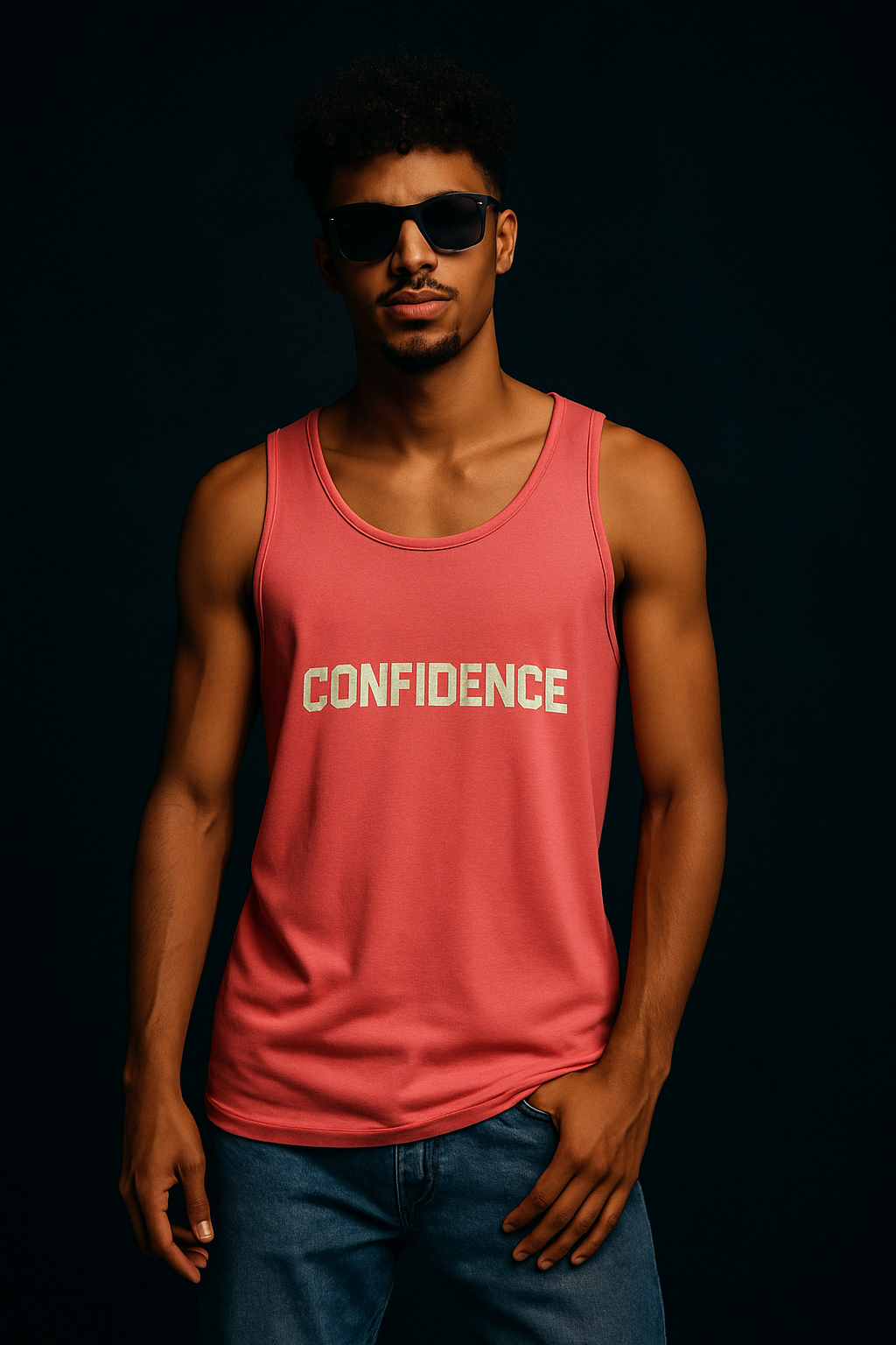 Confidence is Free – Unisex Heavy Cotton Tank Top