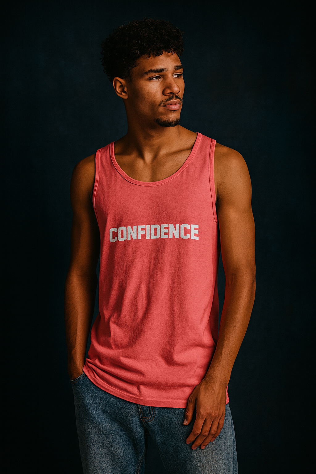 Confidence is Free – Unisex Heavy Cotton Tank Top