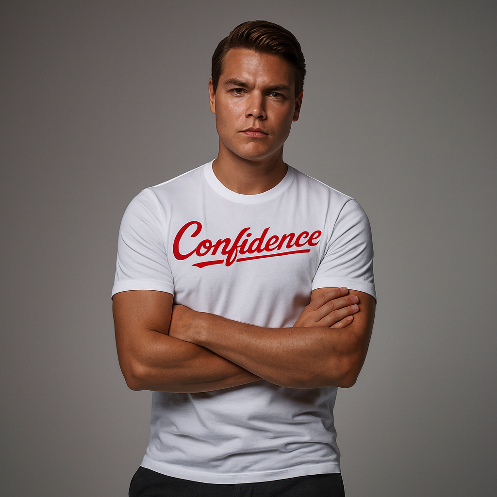 Confidence is Free – Uplifting T-Shirt