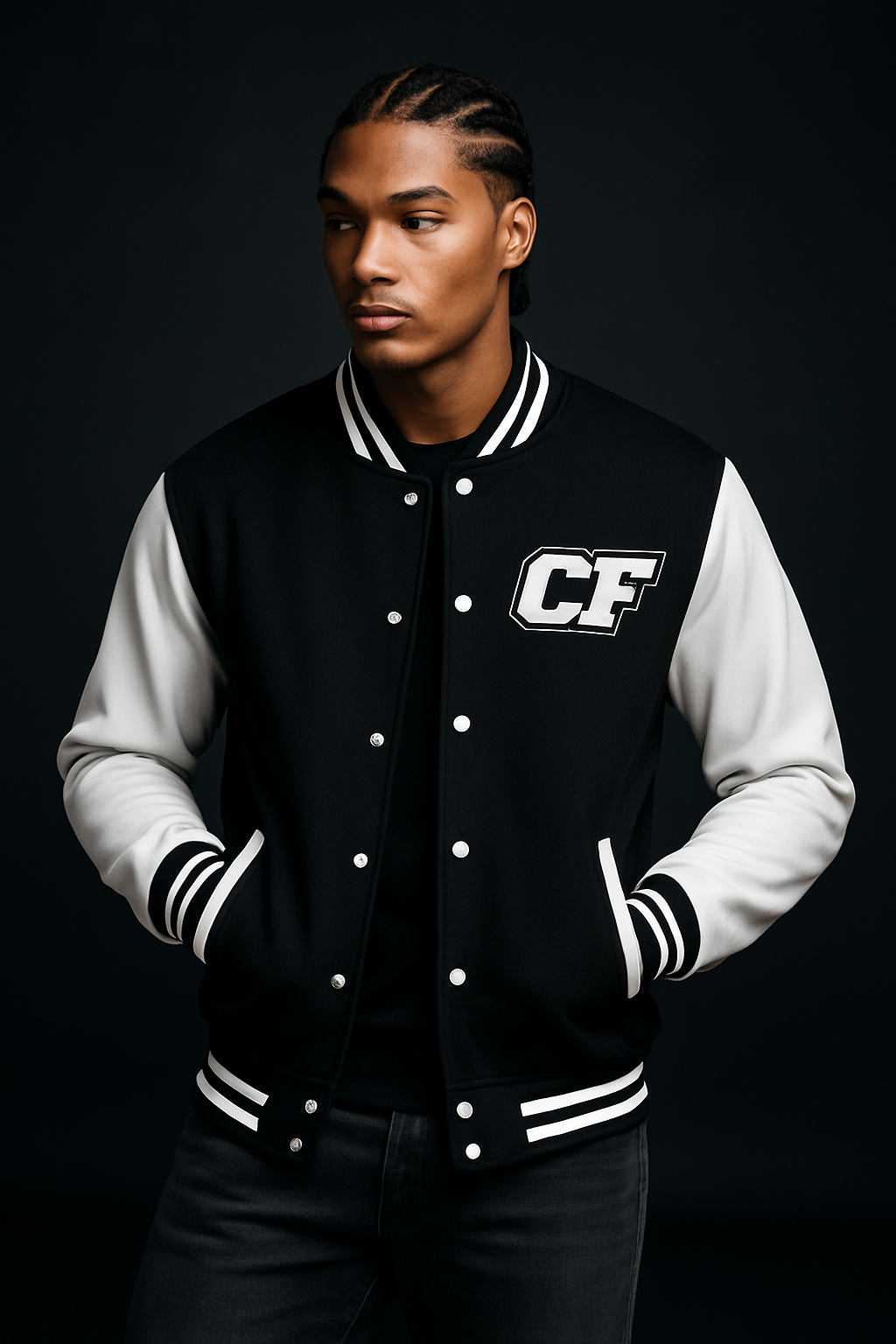 Confidence is Free – Letterman Jacket | Timeless Varsity Style