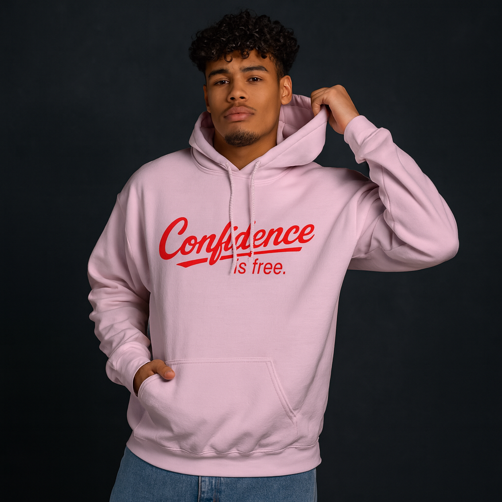 Confidence is Free Hoodie | Cozy Comfort V4
