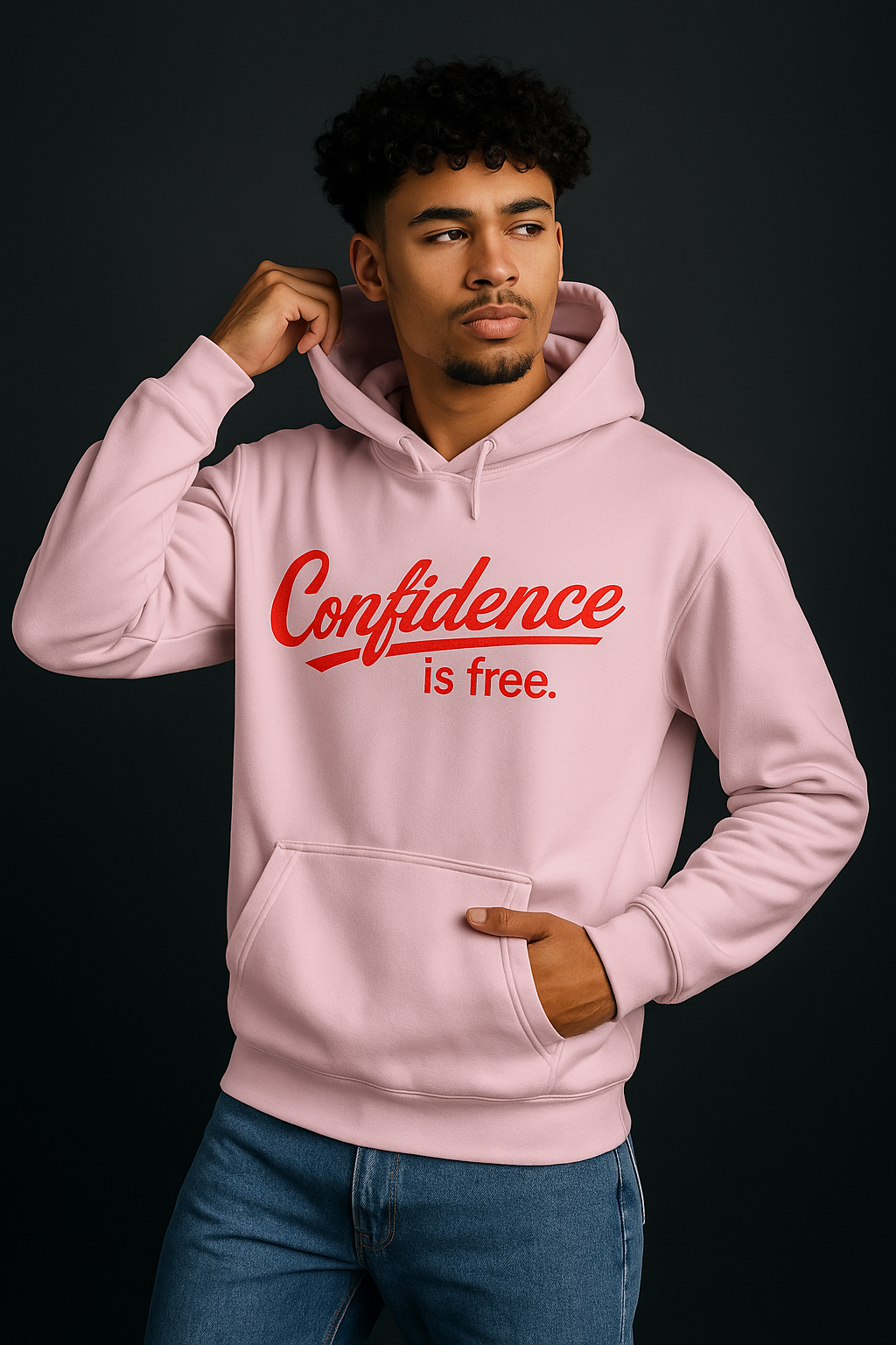 Confidence is Free Hoodie | Cozy Comfort V4
