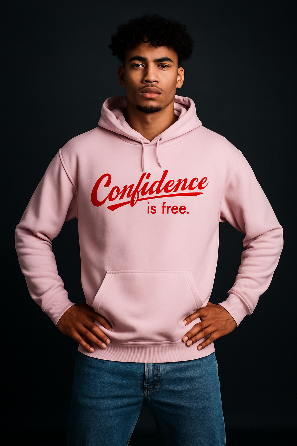 Confidence is Free Hoodie | Cozy Comfort V4