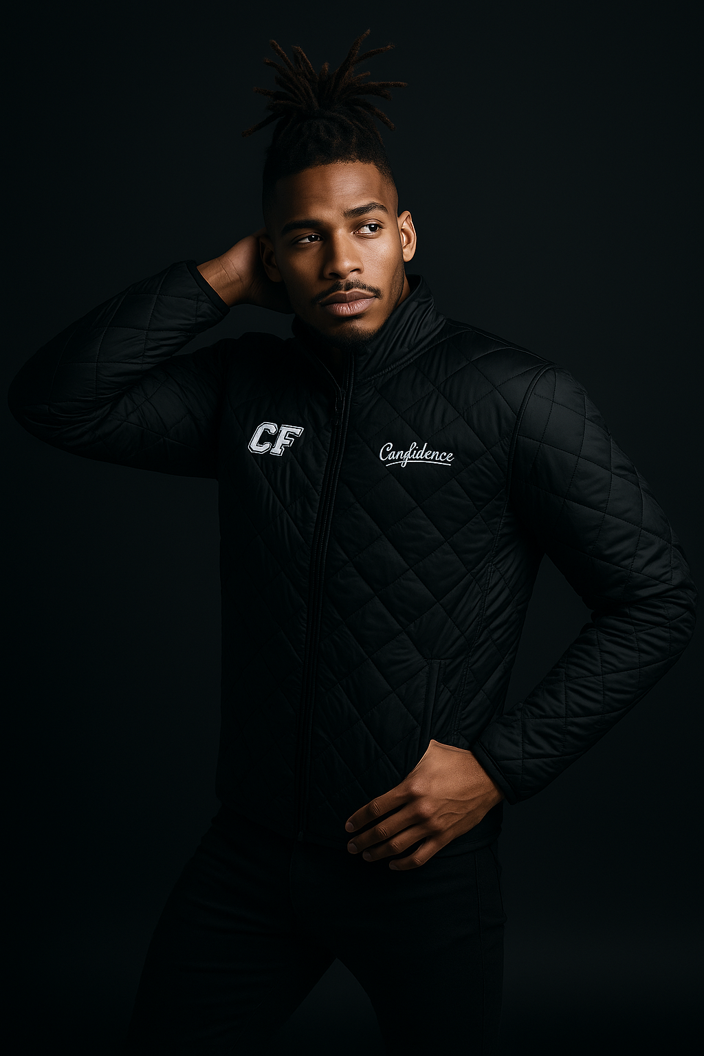 Confidence is Free – 007 Quilted Jacket