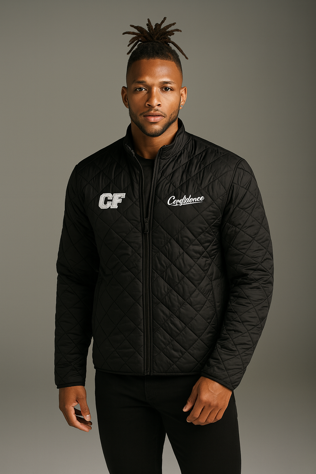 Confidence is Free – 007 Quilted Jacket